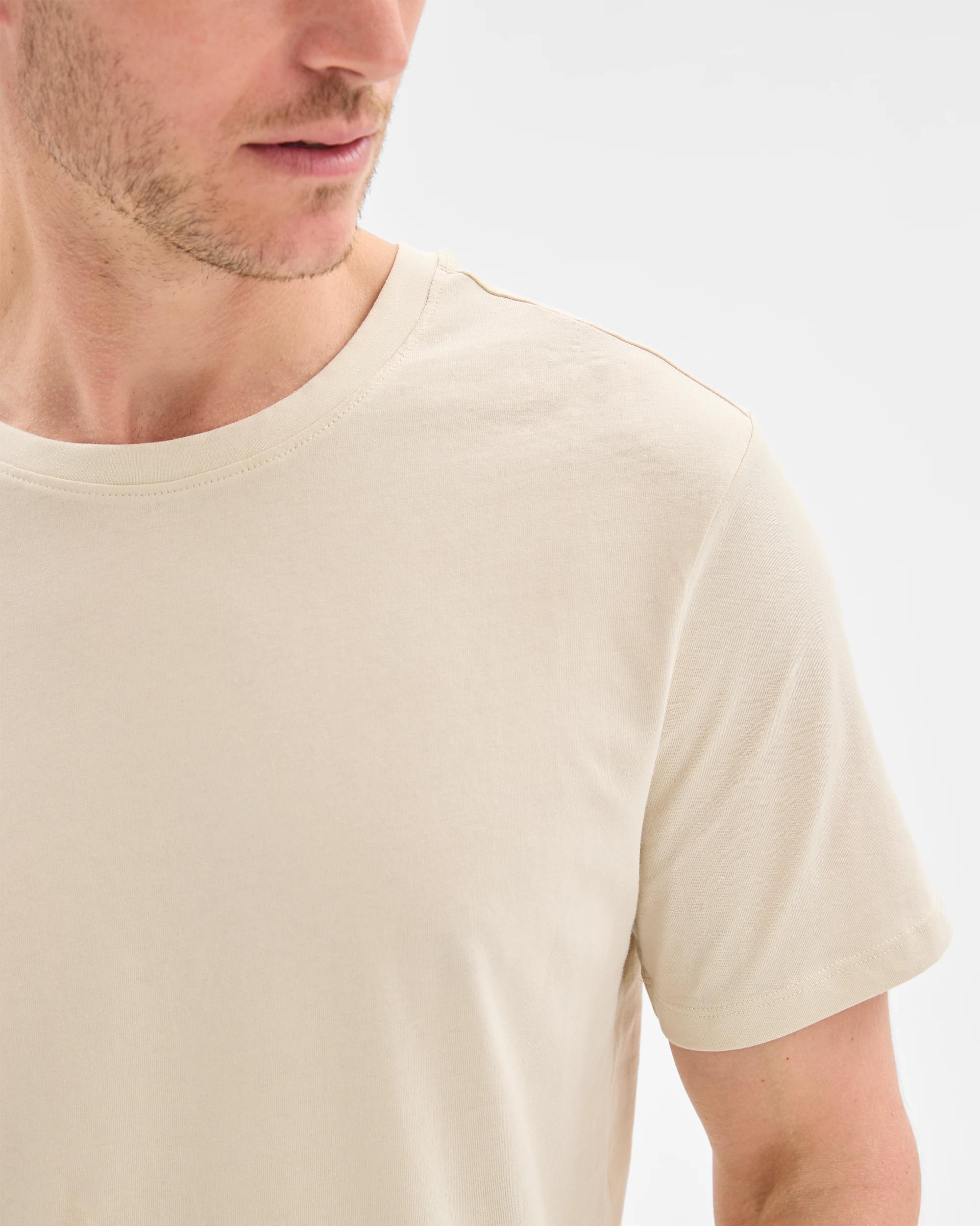 4 Target Australian Cotton Crew T-Shirt LIGHT STONE, 4 of 6