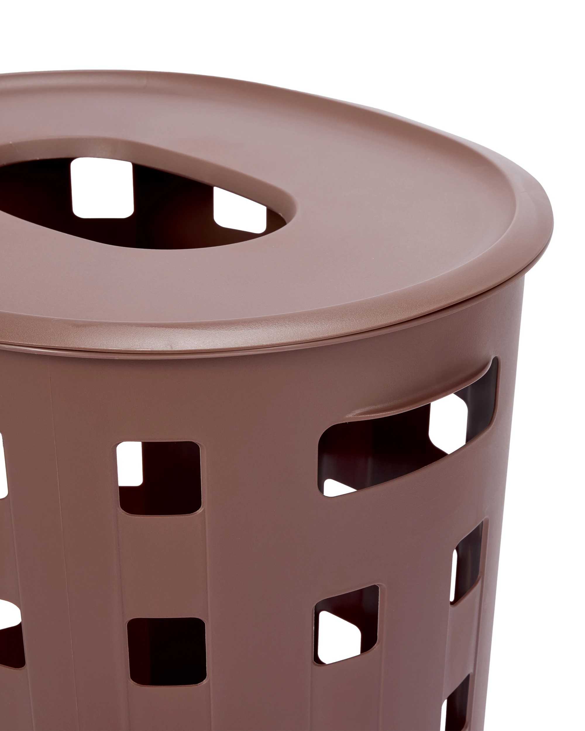 4 Anko 80L Trellis Laundry Hamper - Chocolate - Brown, 4 of 6