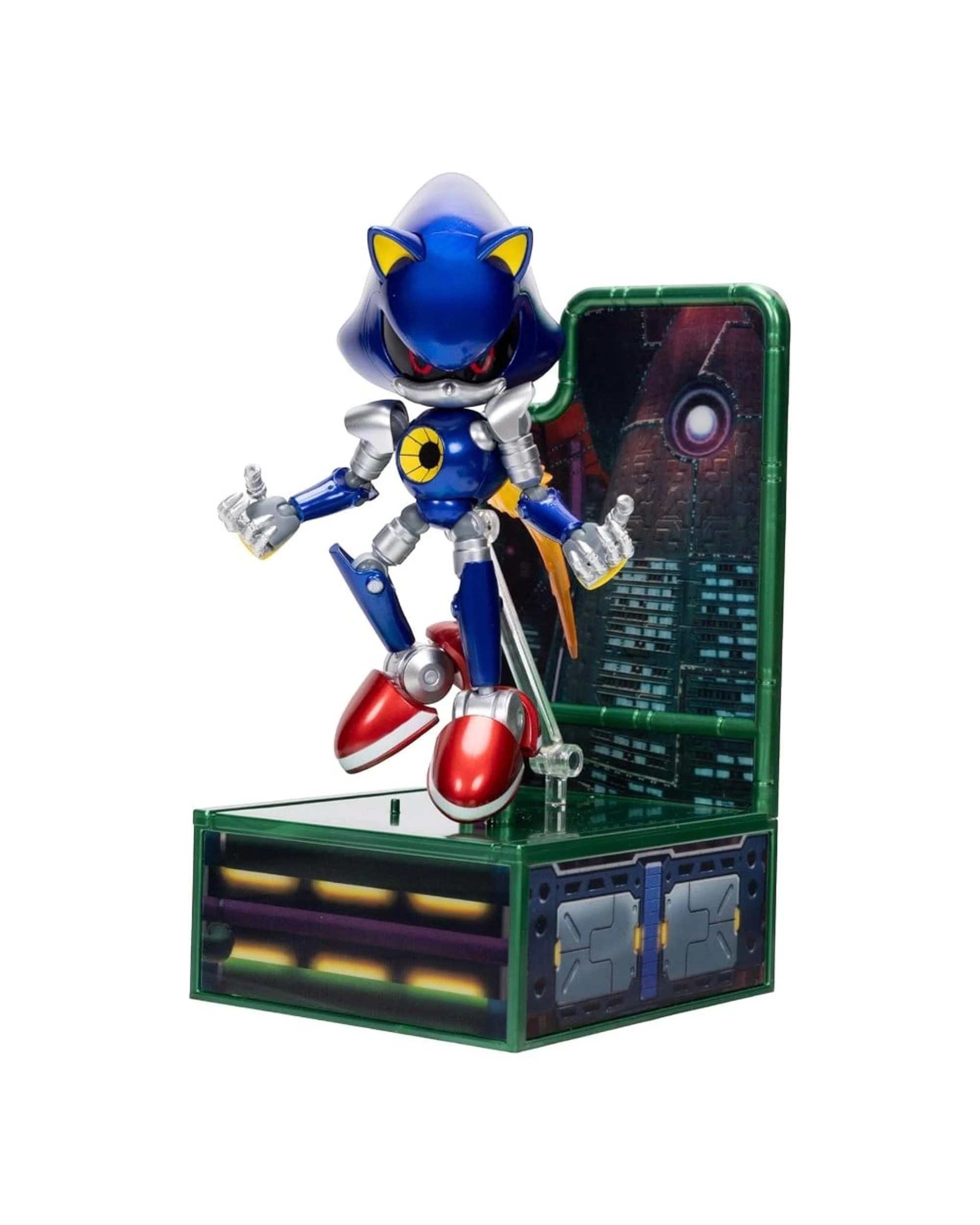3 Sonic The Hedgehog Modern Metal Sonic Collectors Edition 6 Inch Figure, 3 of 9