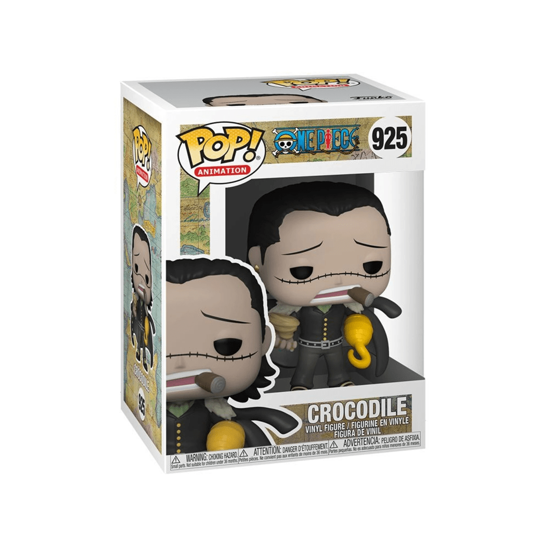 3 POP One Piece - Crocodile Pop Vinyl Figure 10cm Collectible Action Figure - Multi, 3 of 3