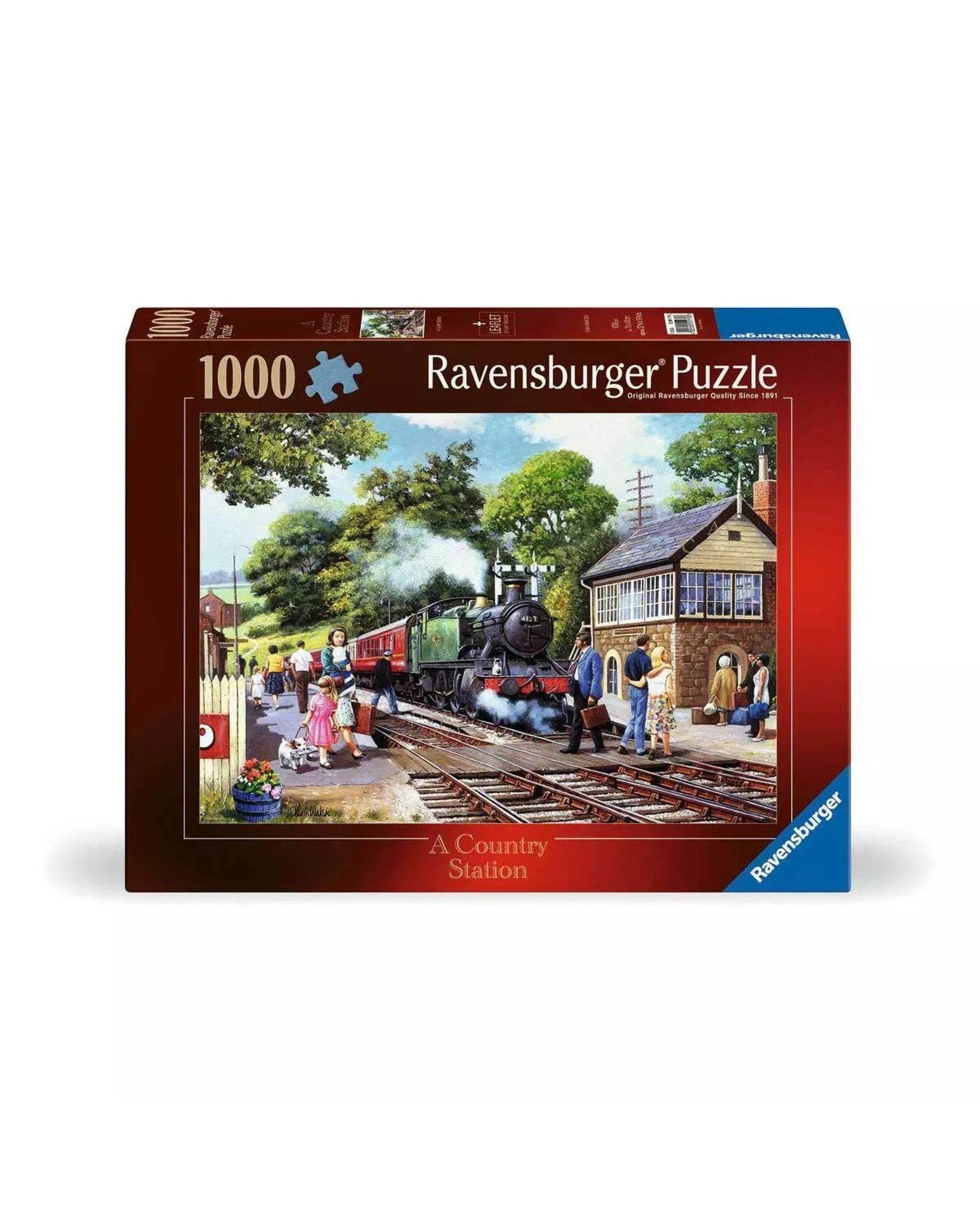 1 Ravensburger A Country Station 1000 Piece Puzzle, 1 of 4
