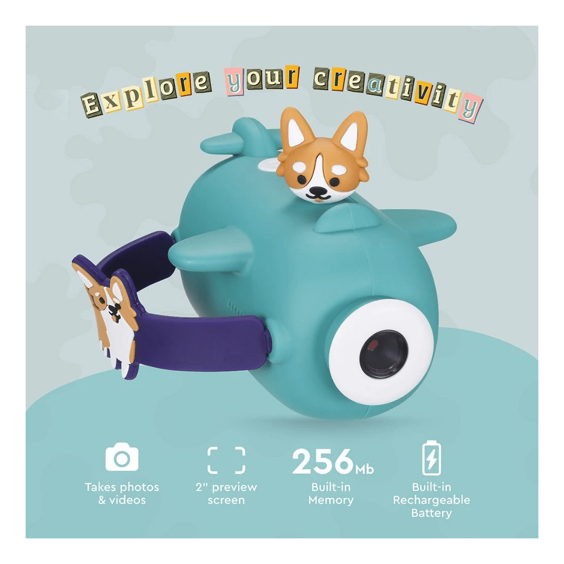 8 Vivitar Kidzcam Camcorder Corgi, 8 of 10