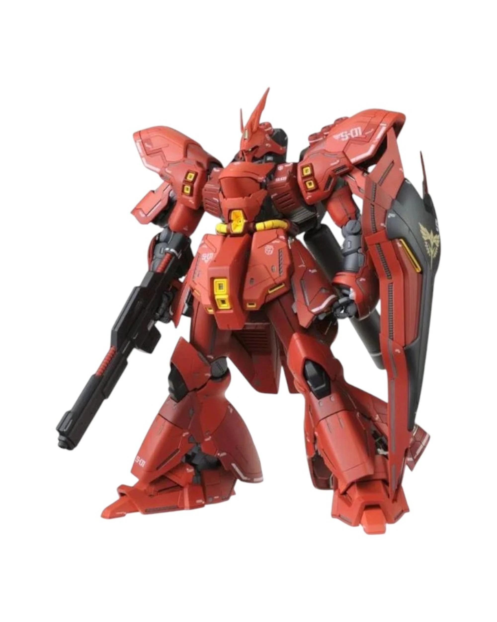 1 Bandai Master Grade Gundam Neo Zeon MSN-04 Sazabi Ver.Ka 1/100 Scale Model Kit, 1 of 5