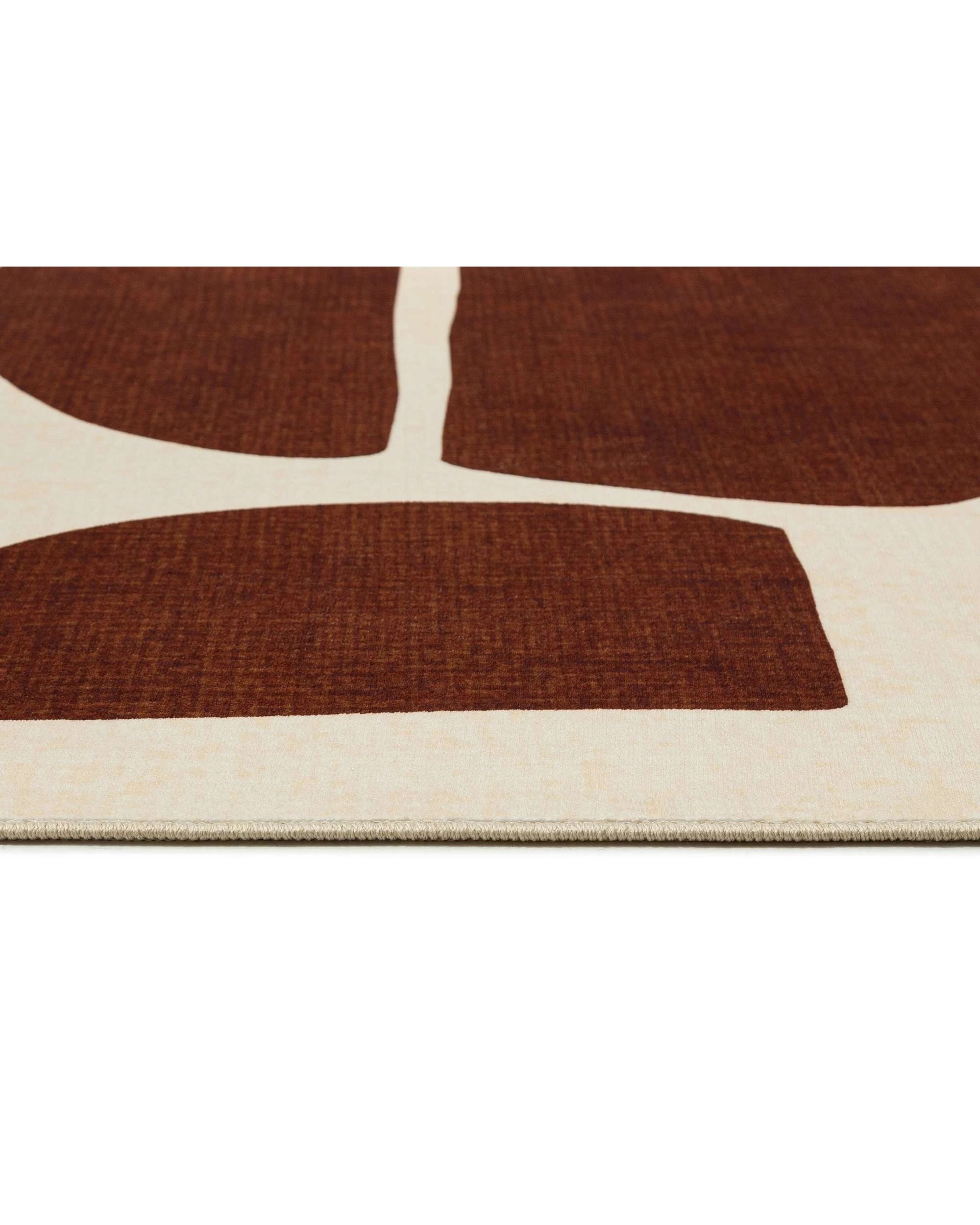 6 Loopsie Soho Printed Washable Rug-370cm x 270cm - Brown, 6 of 8