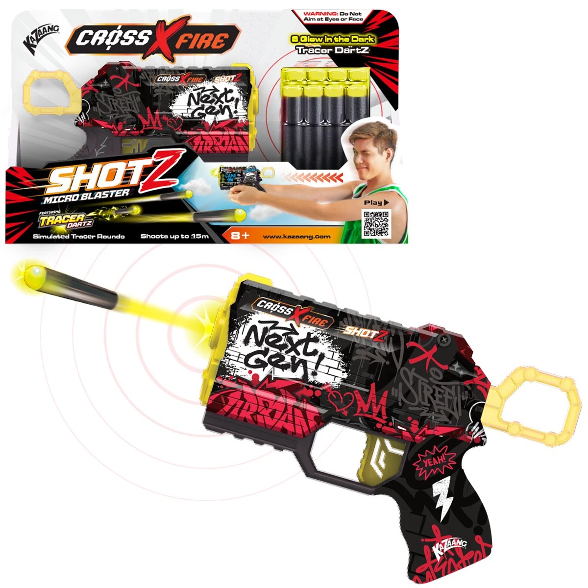 6 Kazaang CrossXFire Shotz - Mini Blaster - Next Gen, 6 of 9