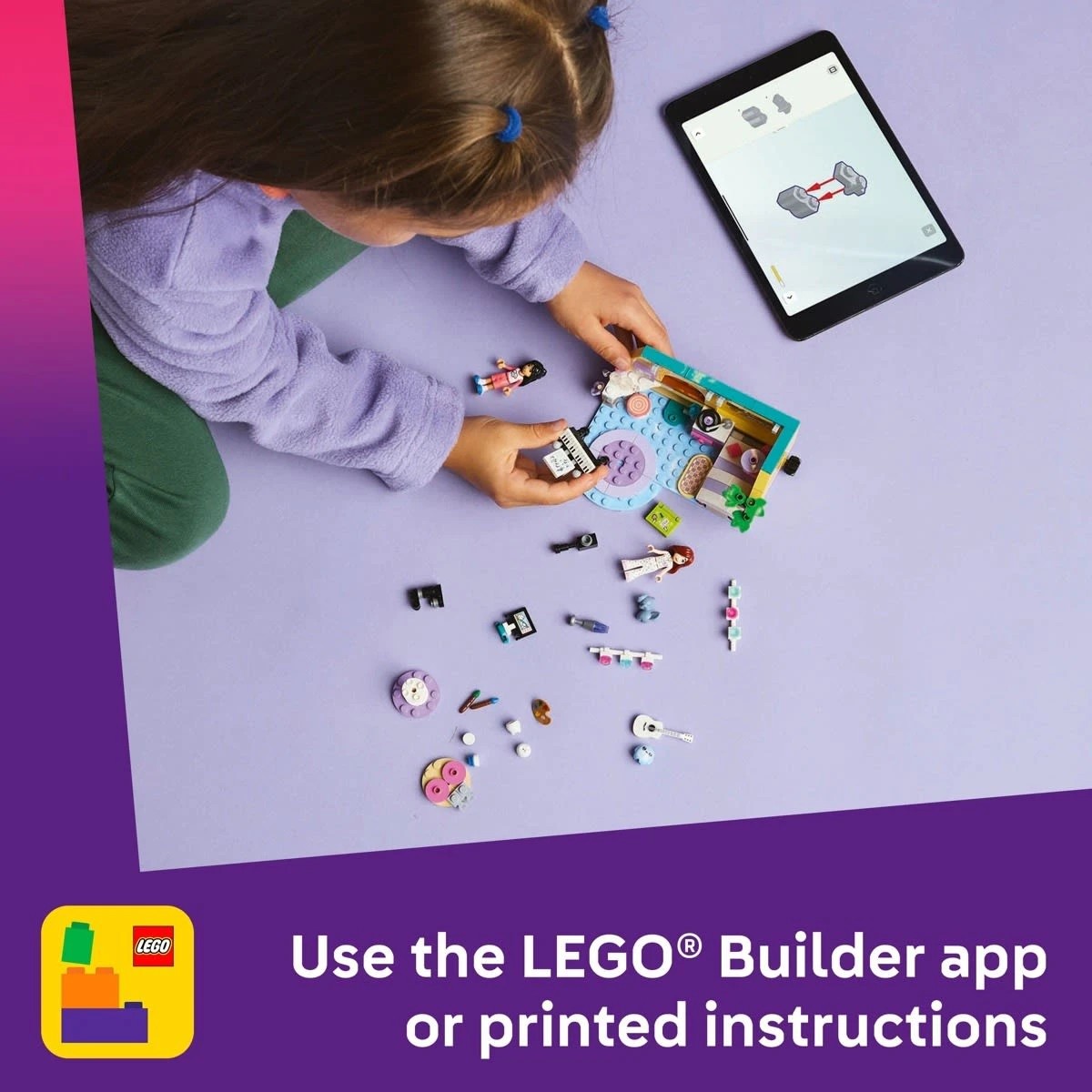 9 LEGO Friends Paisley's Room 42647, 9 of 10