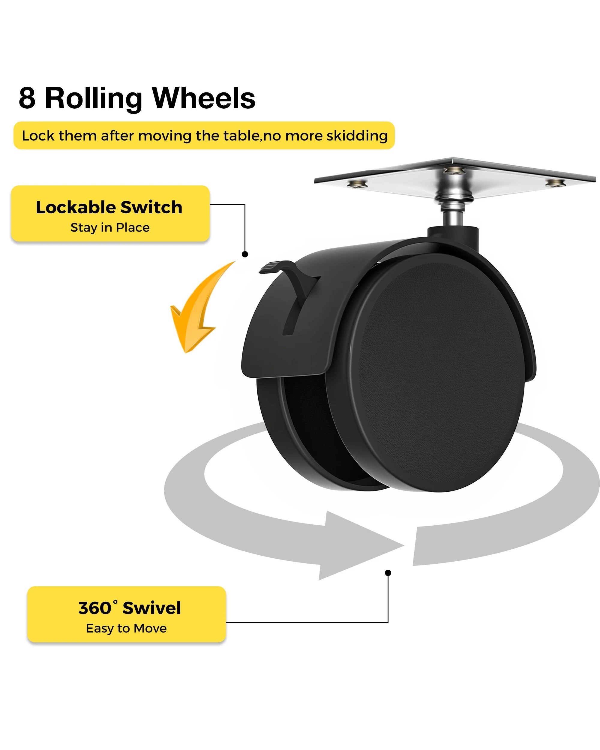 2 Advwin Manicure Table Vanity Desk With Dust Collector Glass Top Storage Cabinet - Black, 2 of 4
