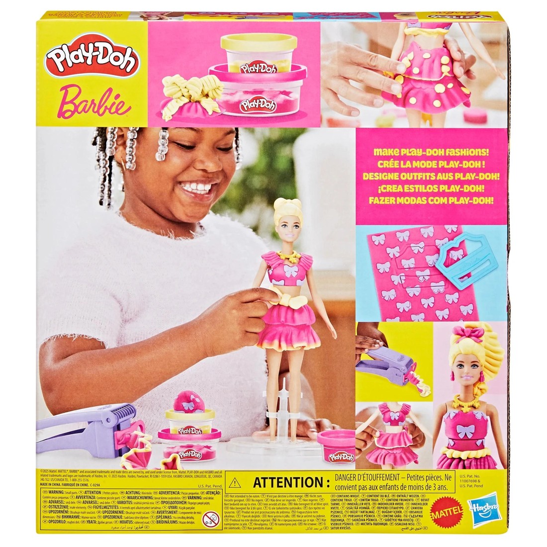 2 Play-Doh Barbie Ruffles and Bows Set - Multi, 2 of 2
