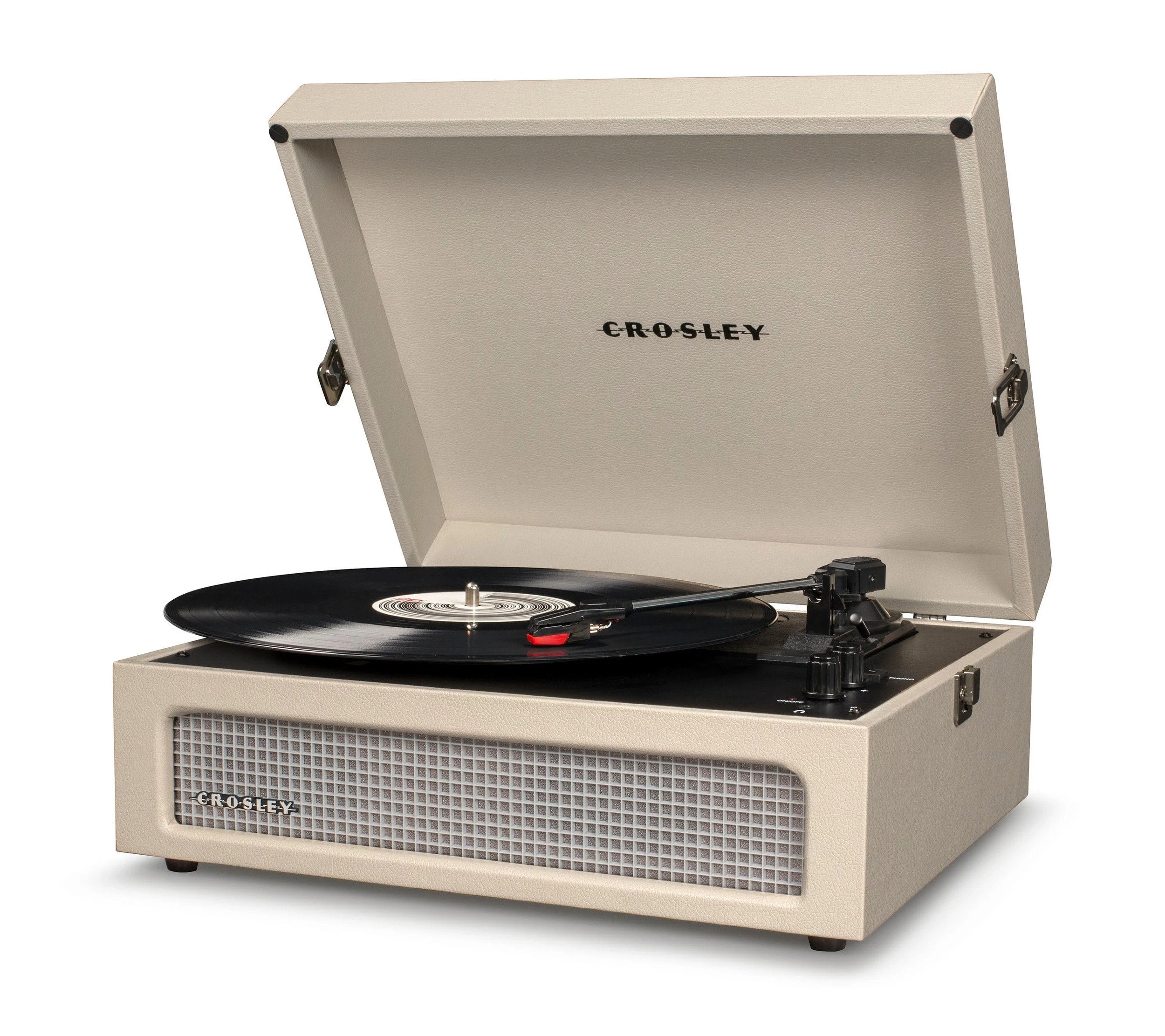 2 Crosley Voyager Dune - Bluetooth Portable Turntable - Beige, 2 of 6