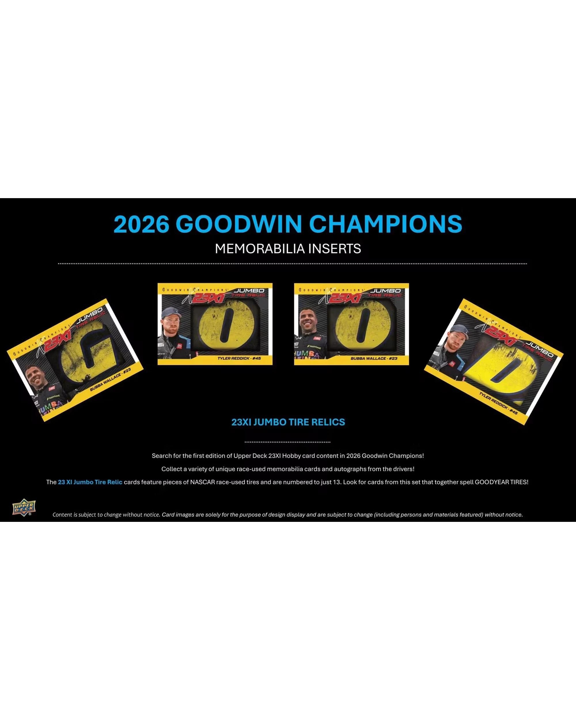 7 Upper Deck 2026 Goodwin Champions Hobby Box, 7 of 9