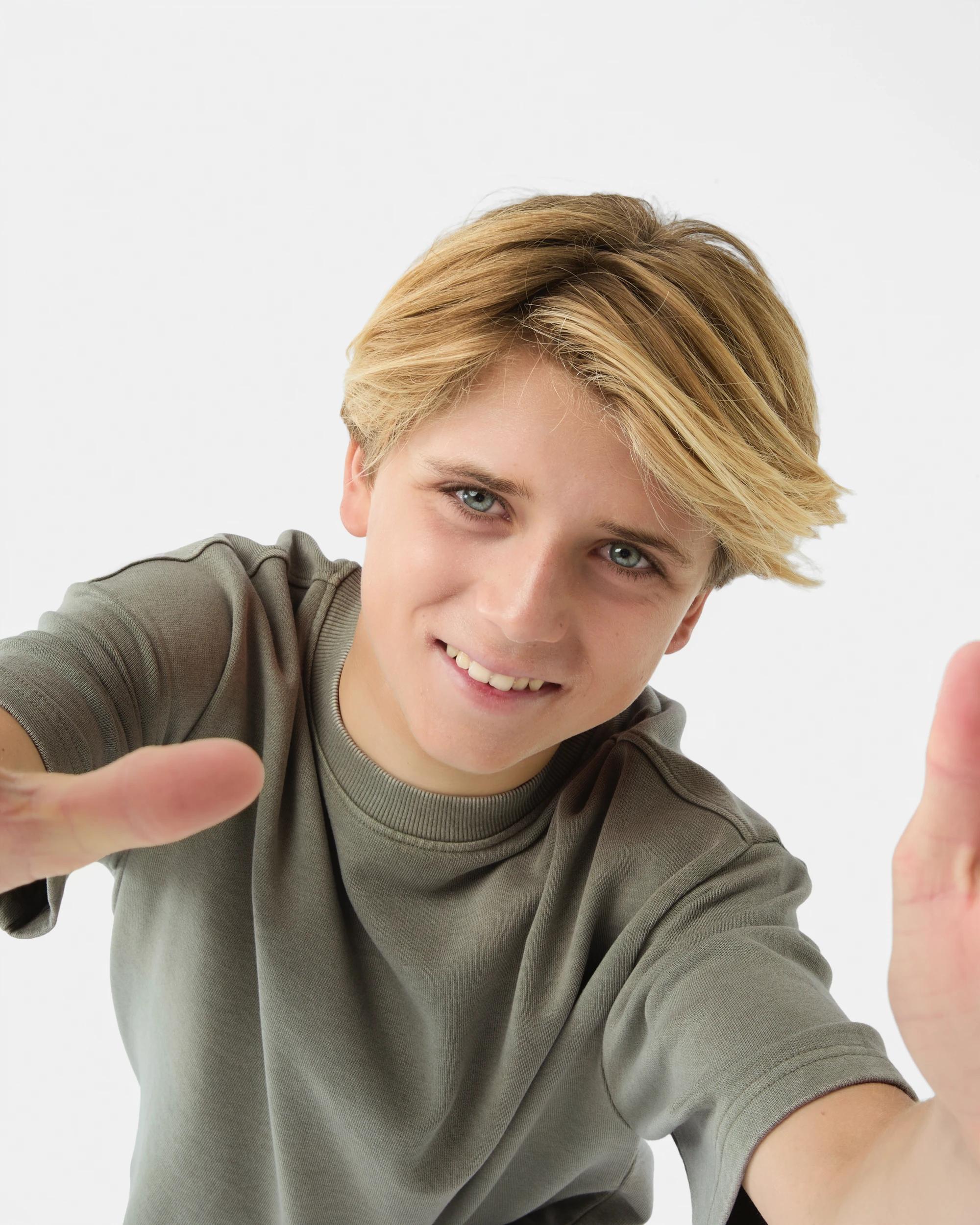 3 Short Sleeve Oversized Heavyweight T-shirt Mnr Khk, 3 of 7