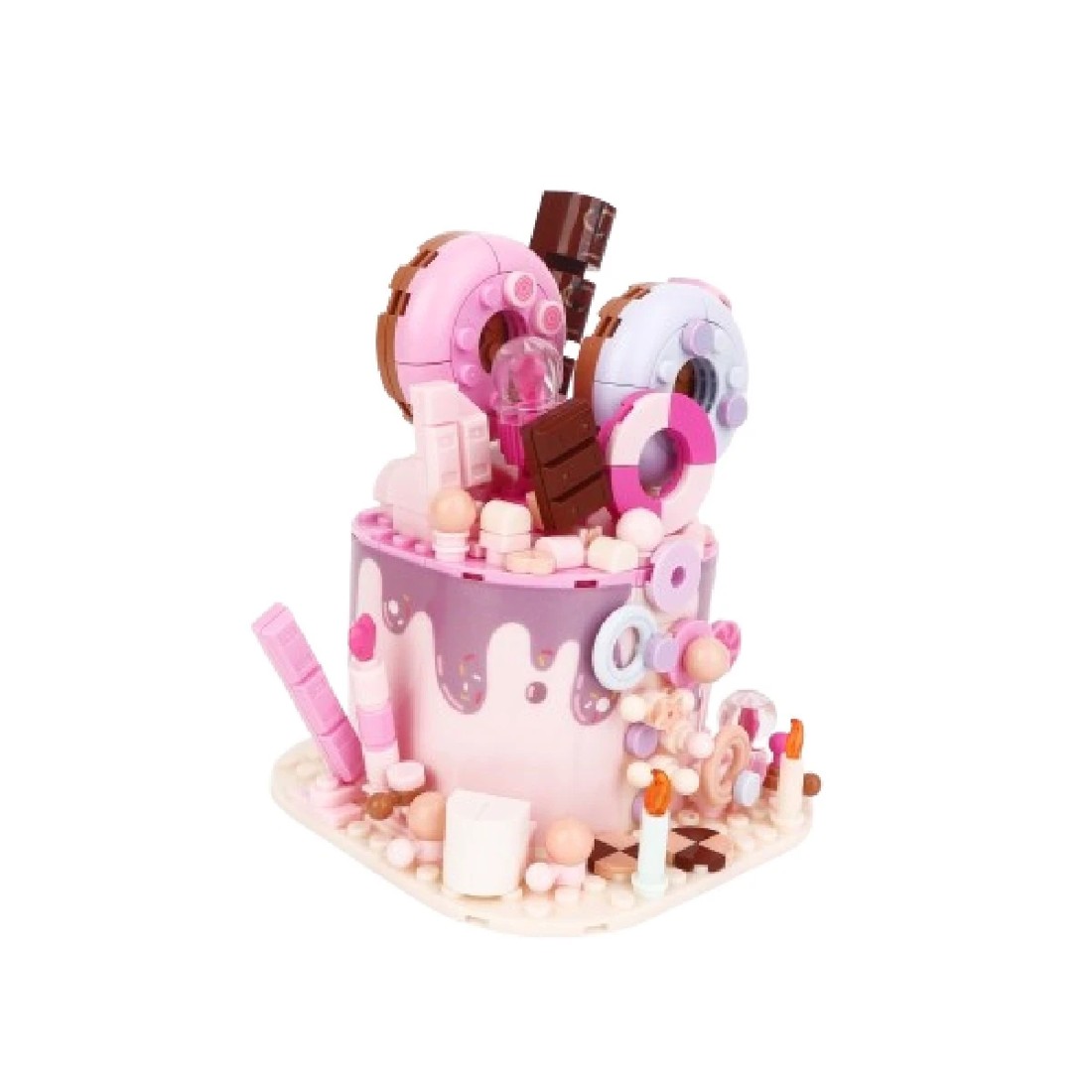 5 231 Piece Mini Blocks Food Series: Candy Cake, 5 of 6