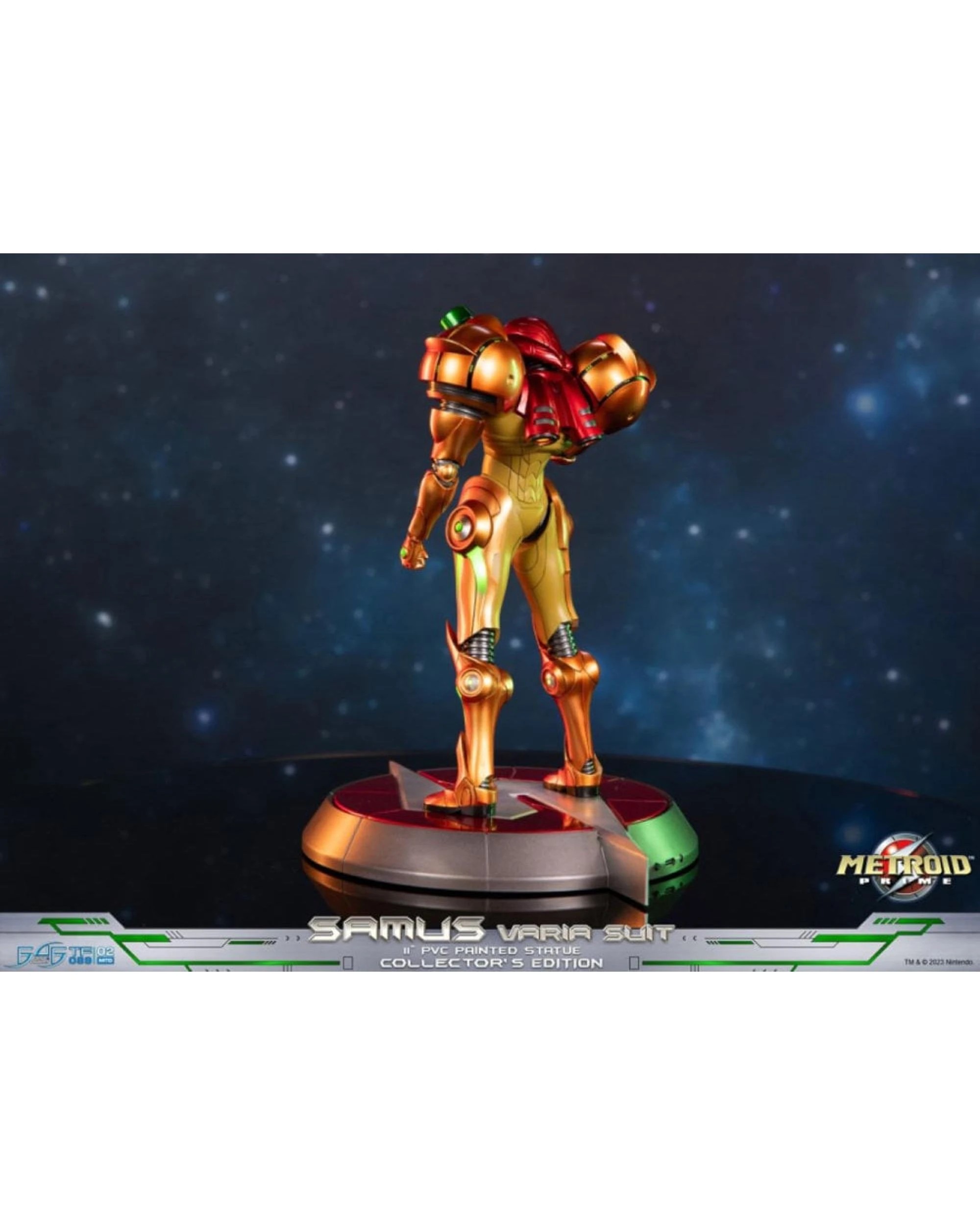 4 Metroid Prime Samus Varia Suit PVC Statue Collectors Edition, 4 of 9