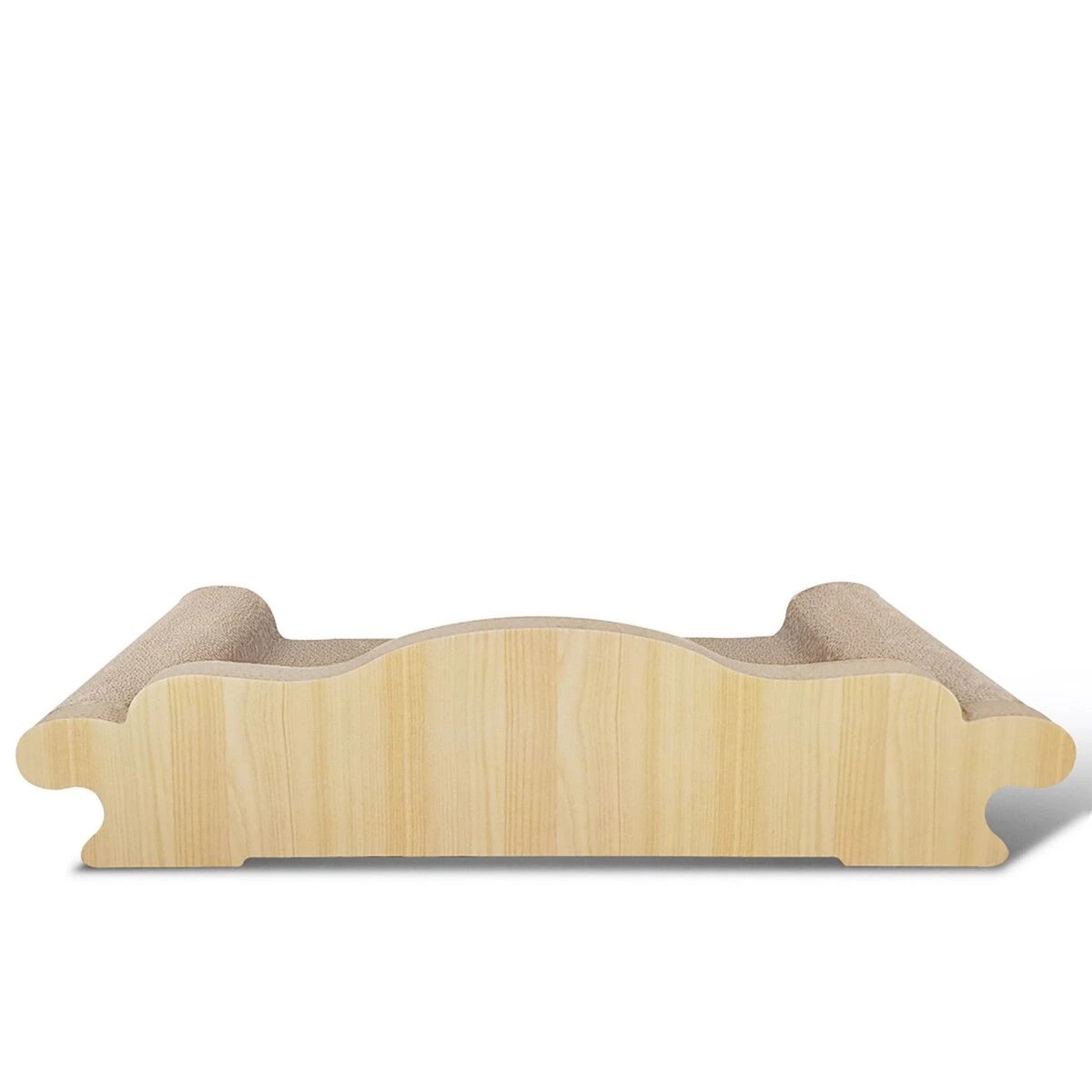 3 Pet Scene Cat Scratching Post Toy Bed Scratcher Corrugated Cardboard - Natural, 3 of 5