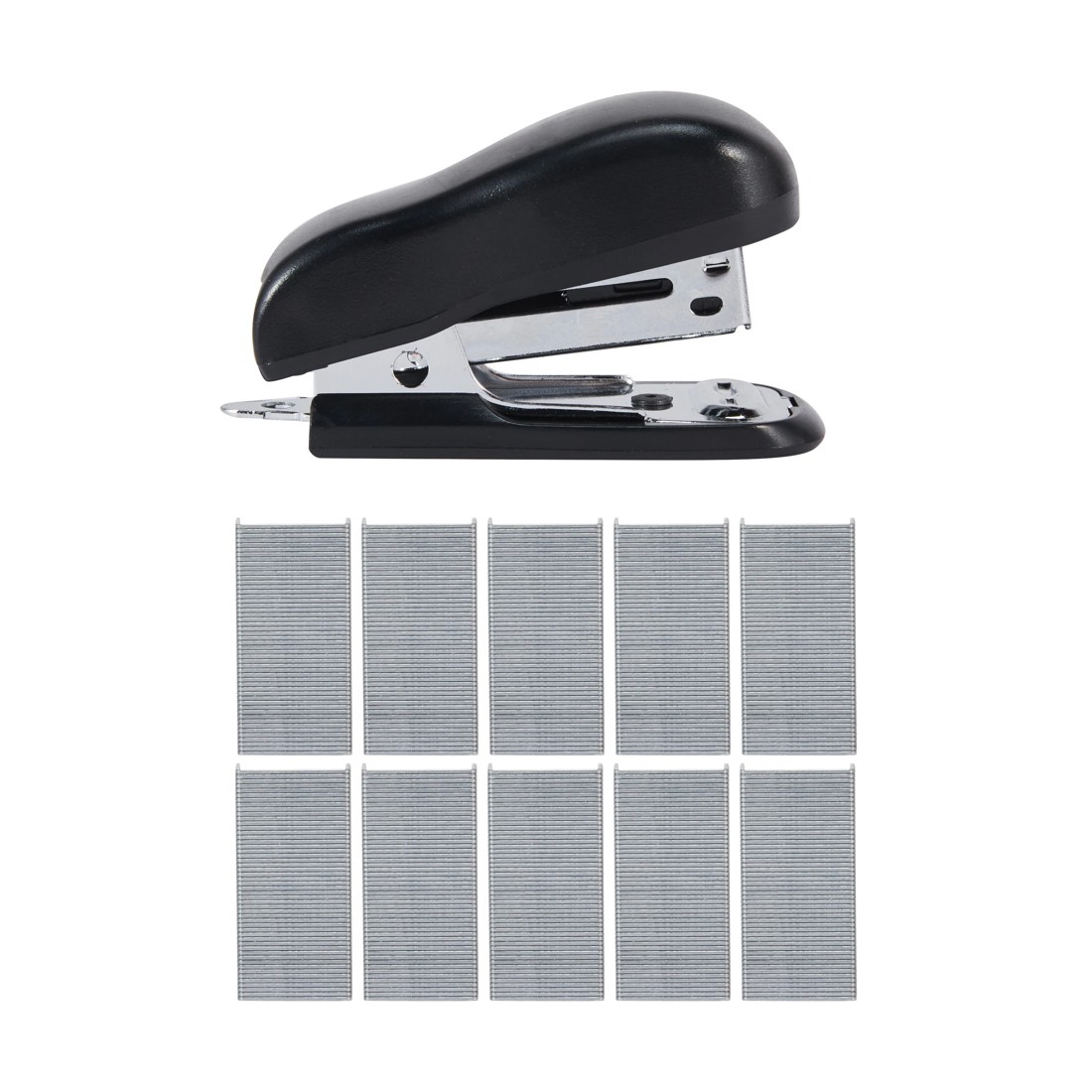 3 Mini Stapler Set - Black, 3 of 7