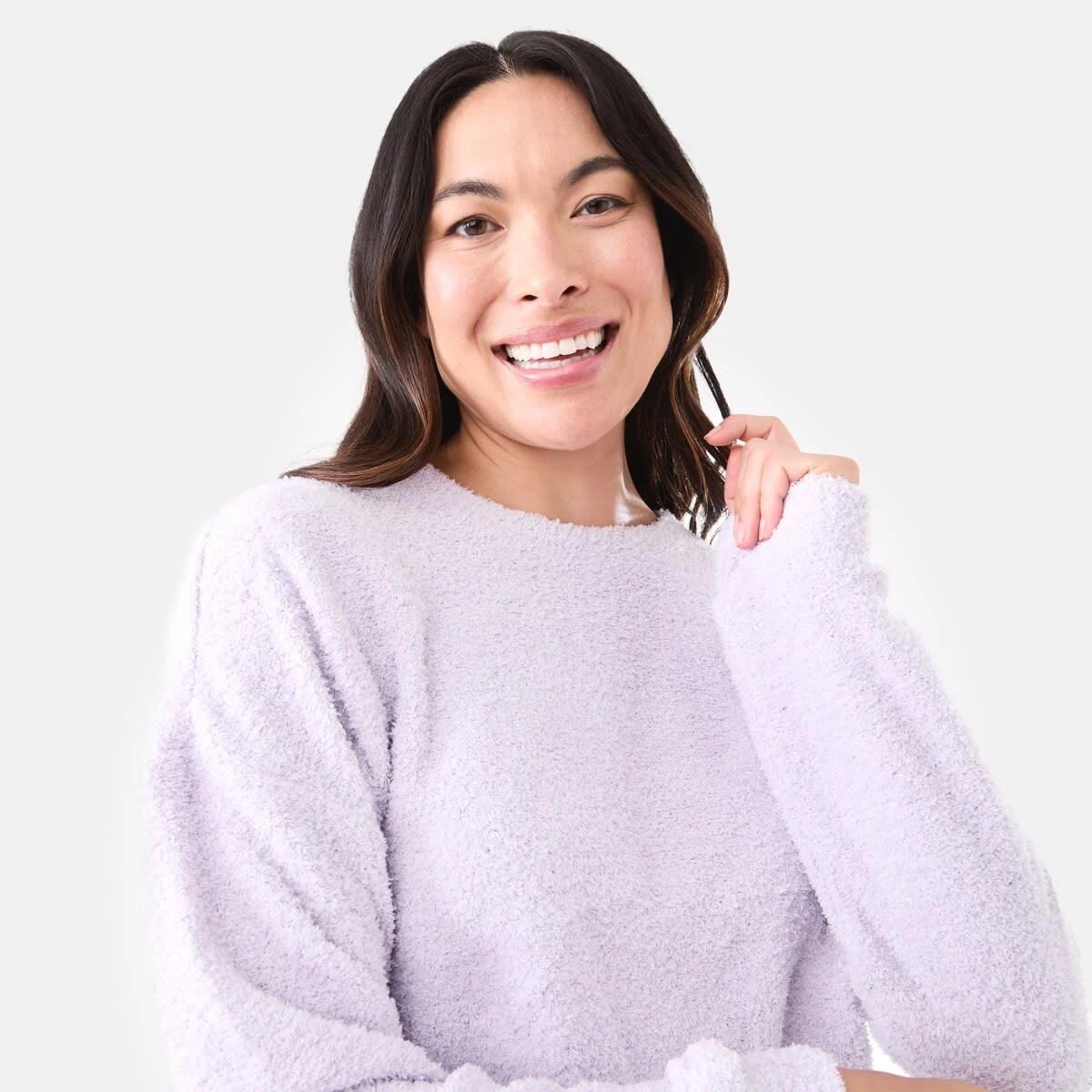 4 Long Sleeve Plush Fleece Top Lily Laven, 4 of 6