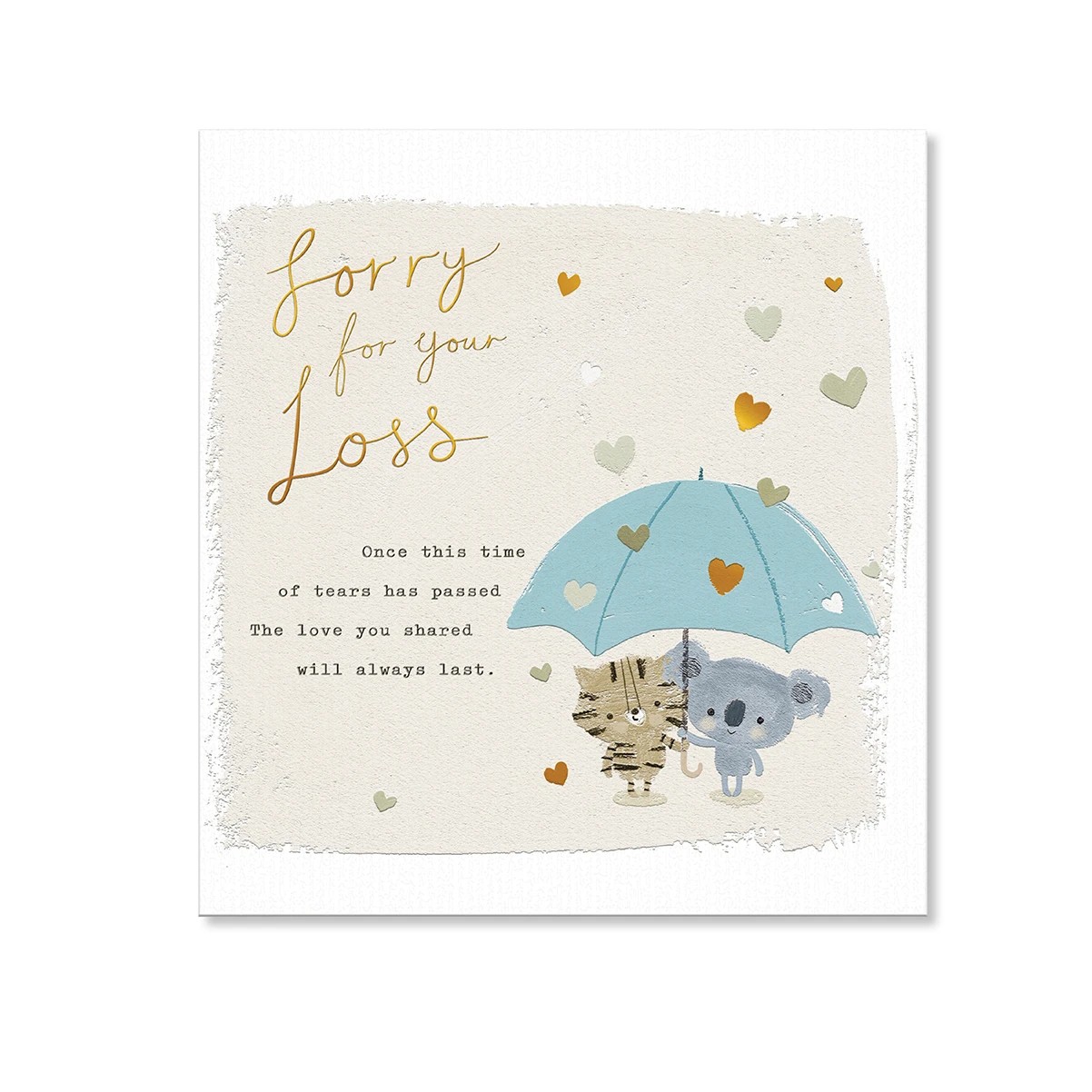 3 Hallmark Sympathy Card - Cute Animals, 3 of 3