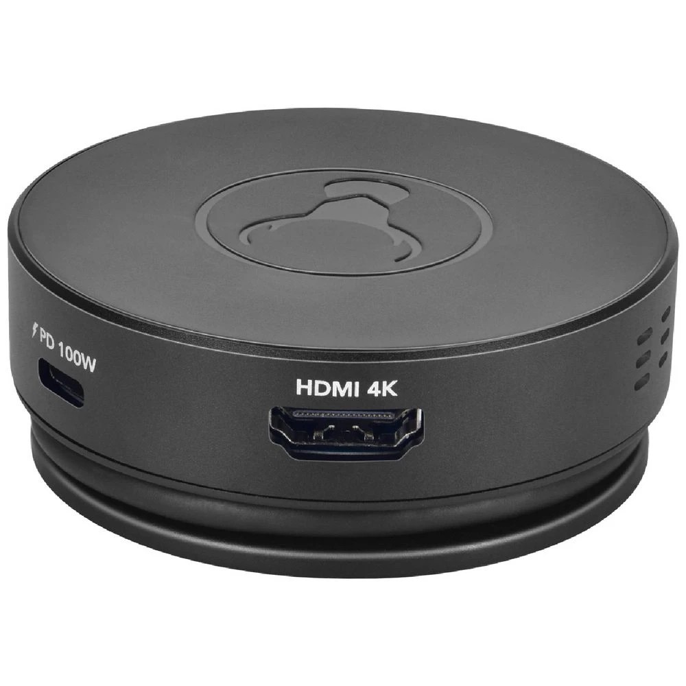 2 Bonelk USB-C 360 6-in-1 Travel Hub Black, 2 of 6