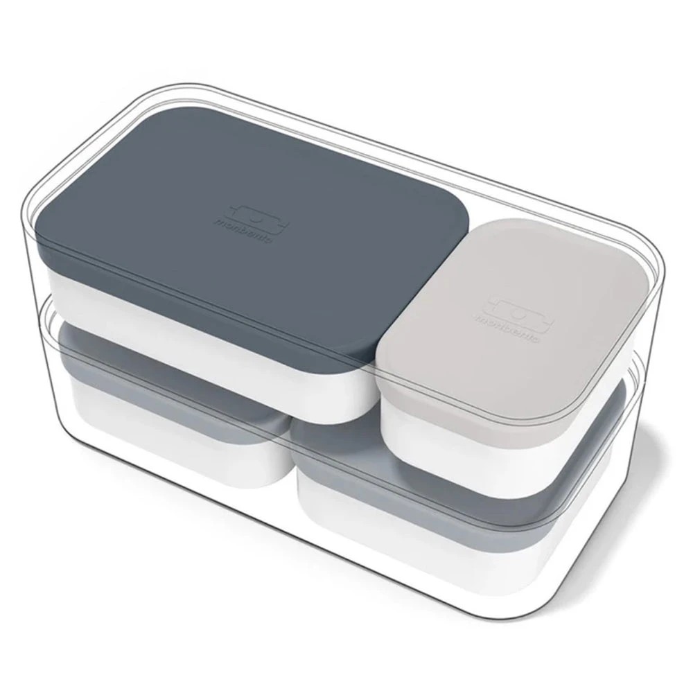1 Monbento MB Extra Bento Box Containers - Blue, 1 of 6