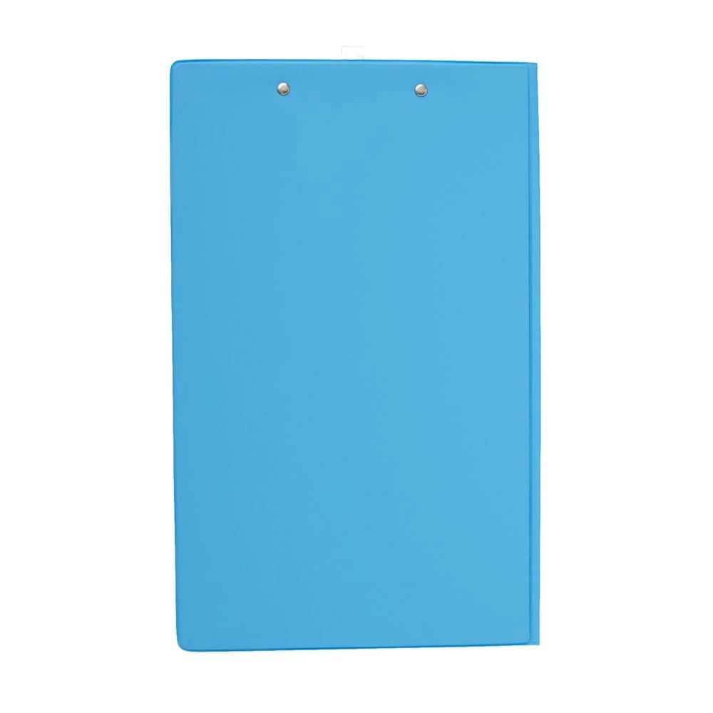 5 J.Burrows Foolscap Clipfolder PE Blue, 5 of 5