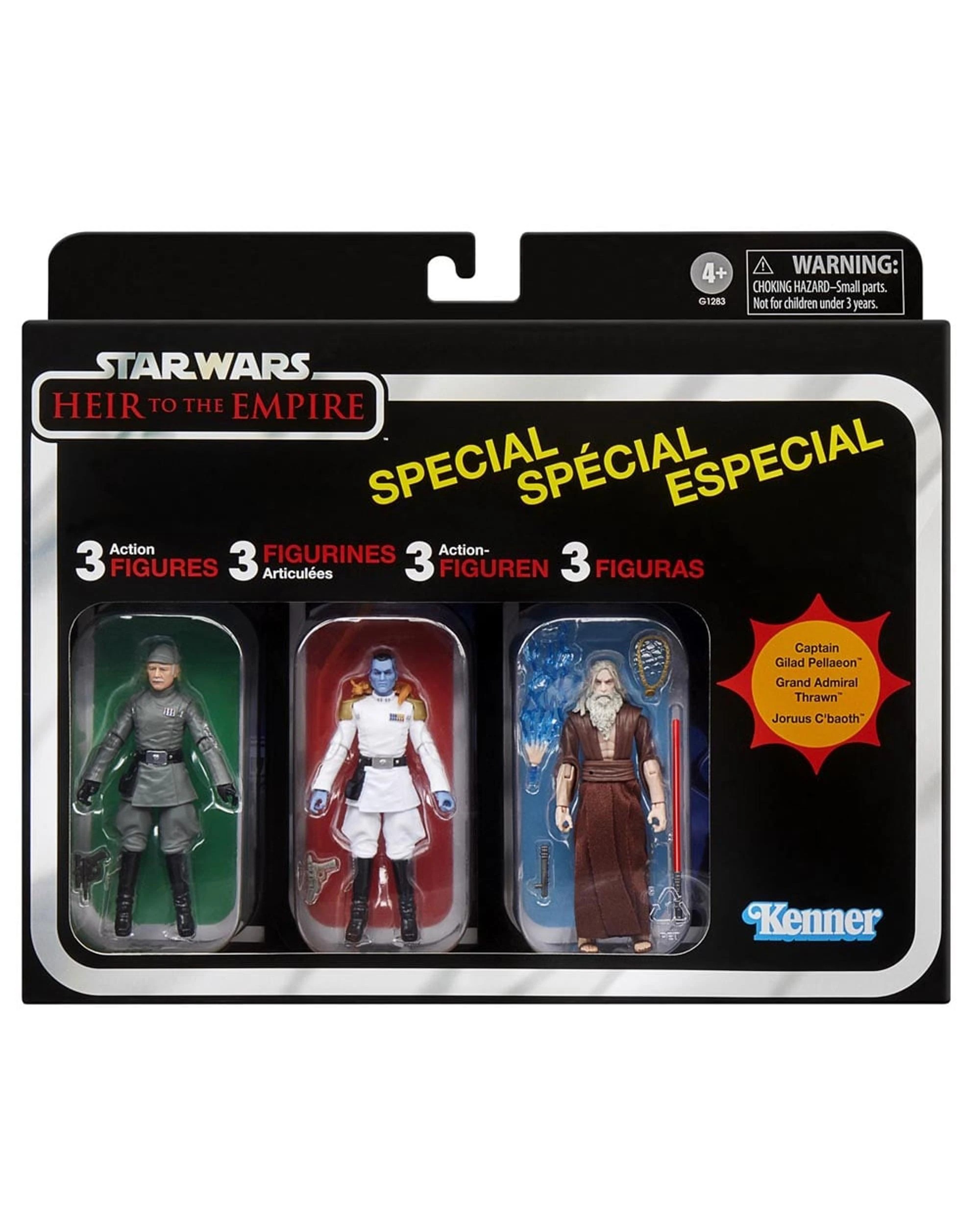 1 Hasbro Disney Star Wars The Vintage Collection Heir to the Empire 3 Pack Action Figures, 1 of 10