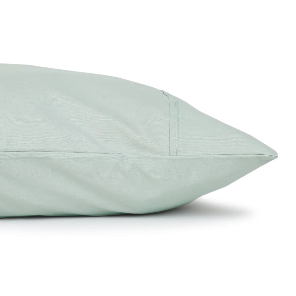 4 250 Thread Count Cotton Rich Standard Pillowcase - Eucalyptus, 4 of 5