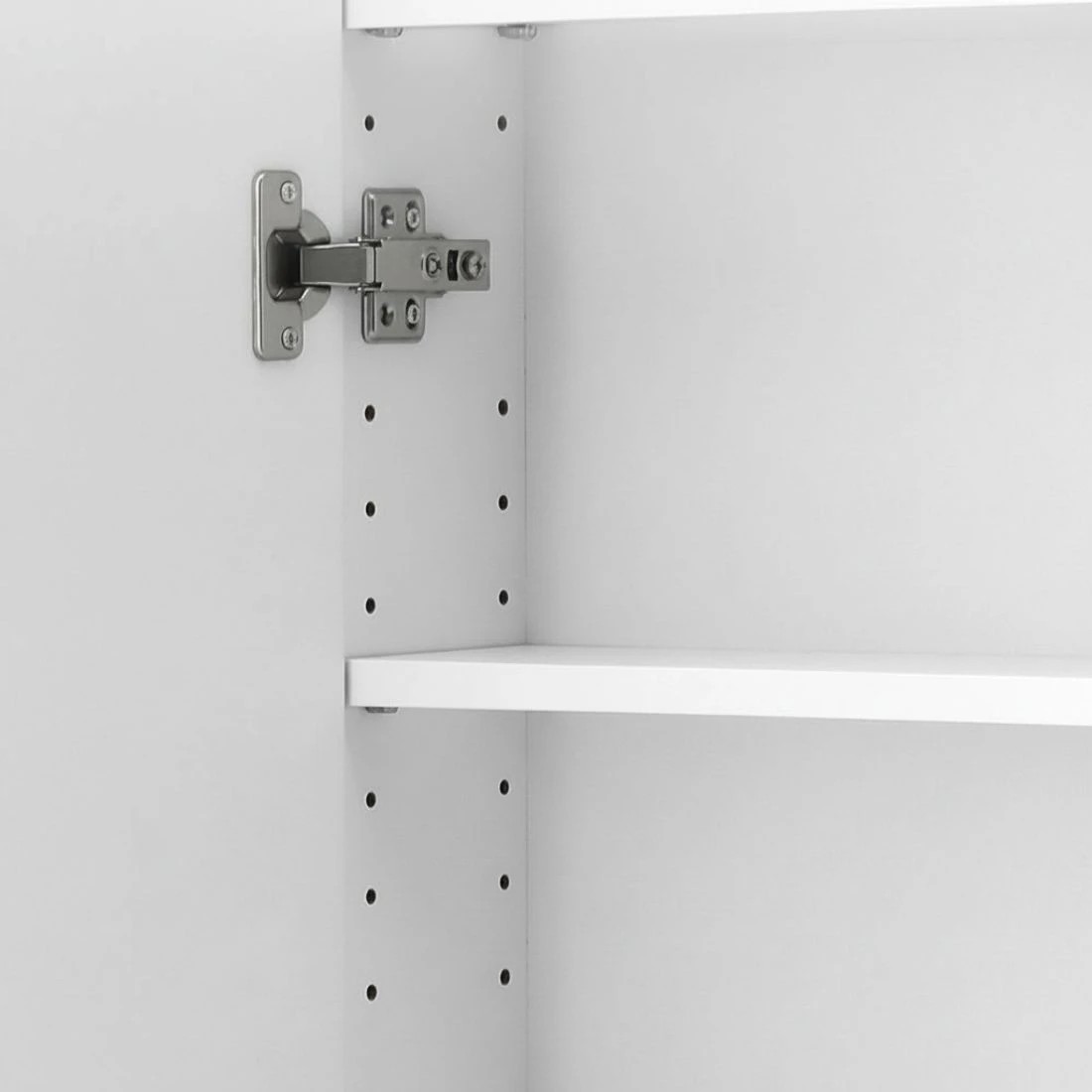 4 Cefito Bathroom Mirror Cabinet Medicine Shaving Arch Wall Hung 450x900mm - White, 4 of 5