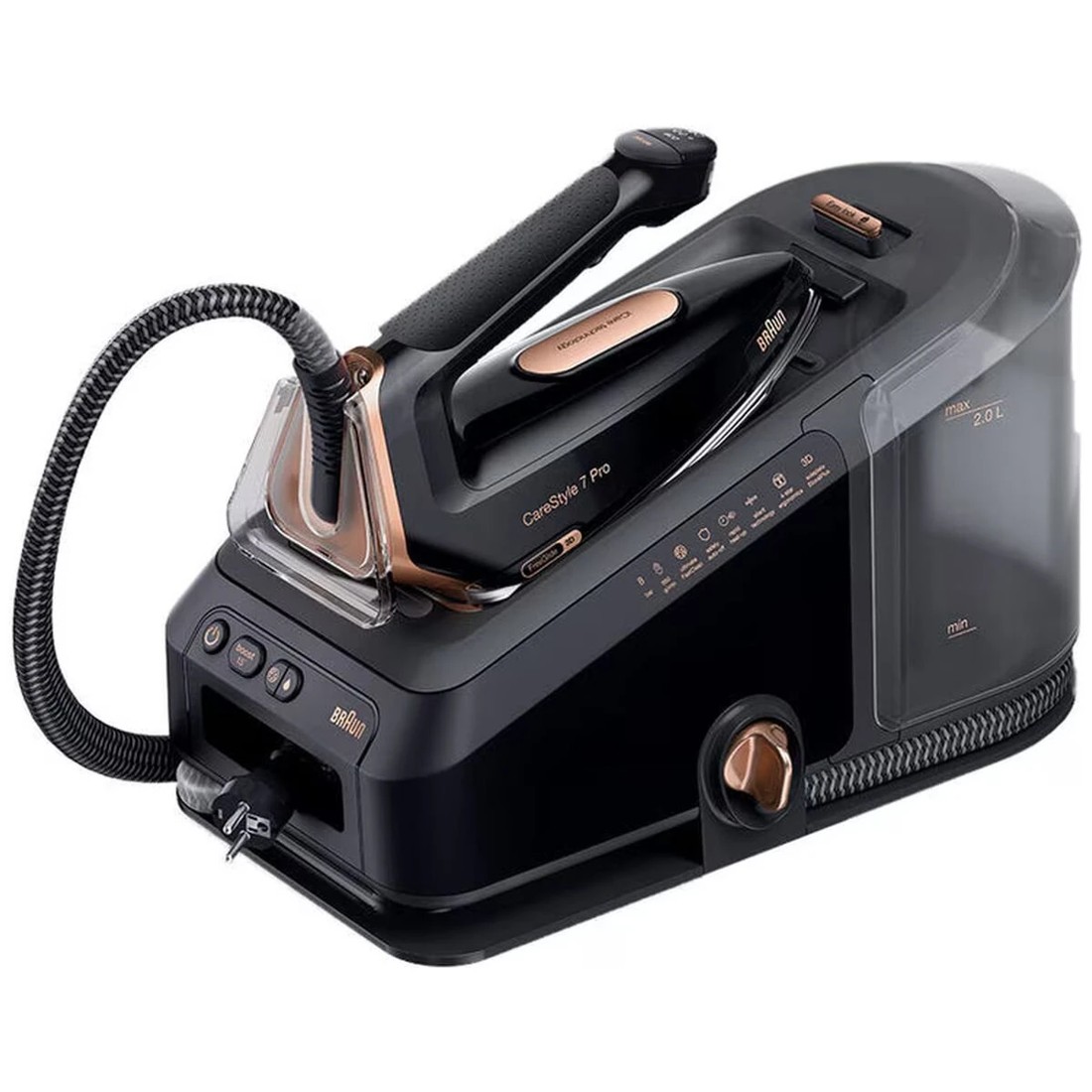 1 Braun CareStyle 7 Pro Steam Generator Iron Black, 1 of 5