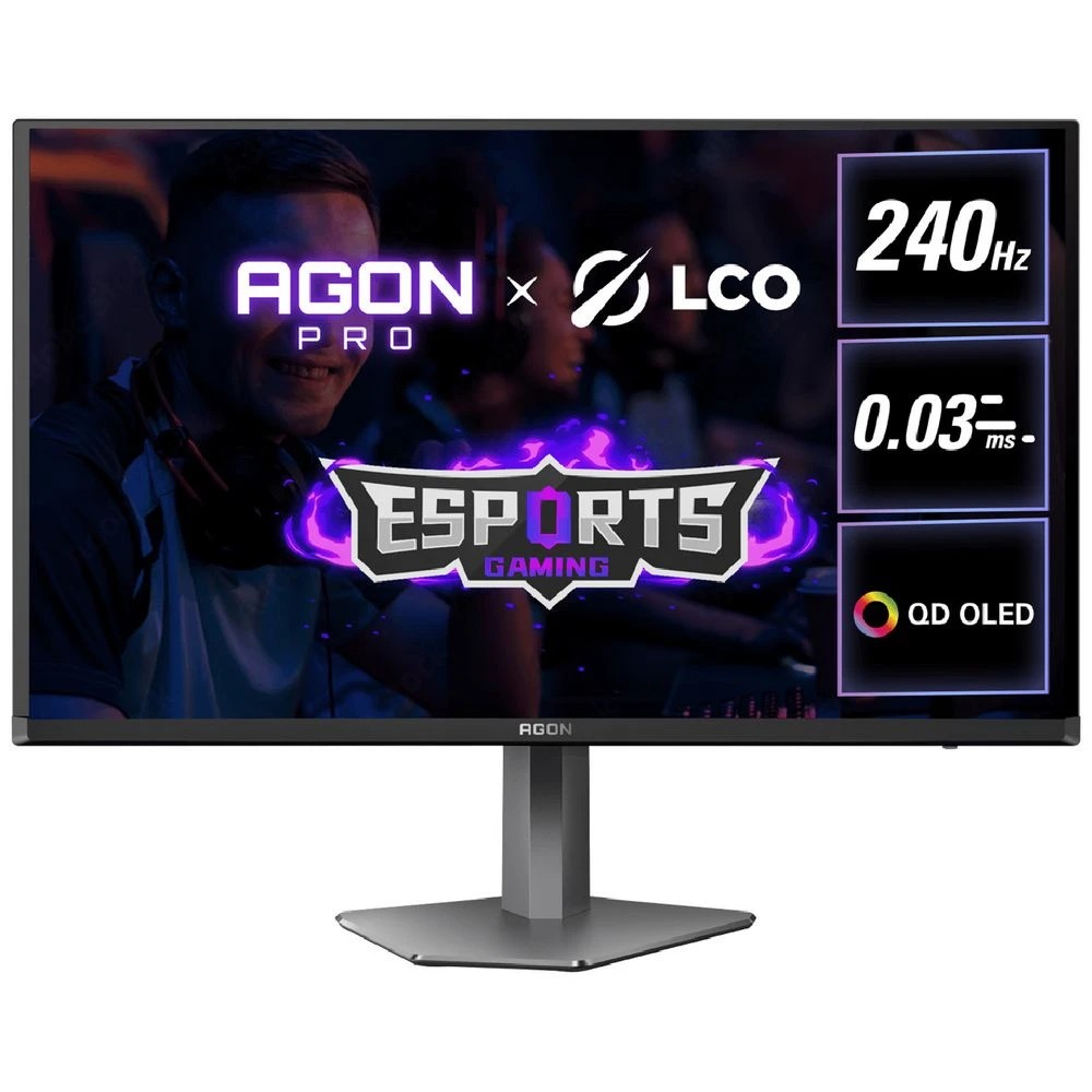 1 AOC 27" QHD 240HZ 0.03ms OLED Gaming Monitor AG276QZD2, 1 of 8