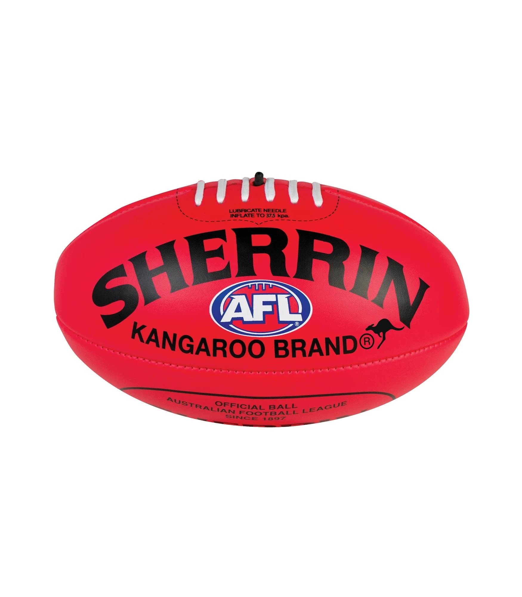 1 AFL Sherrin Soft Touch Junior Football - Size 1 - Red, 1 of 1