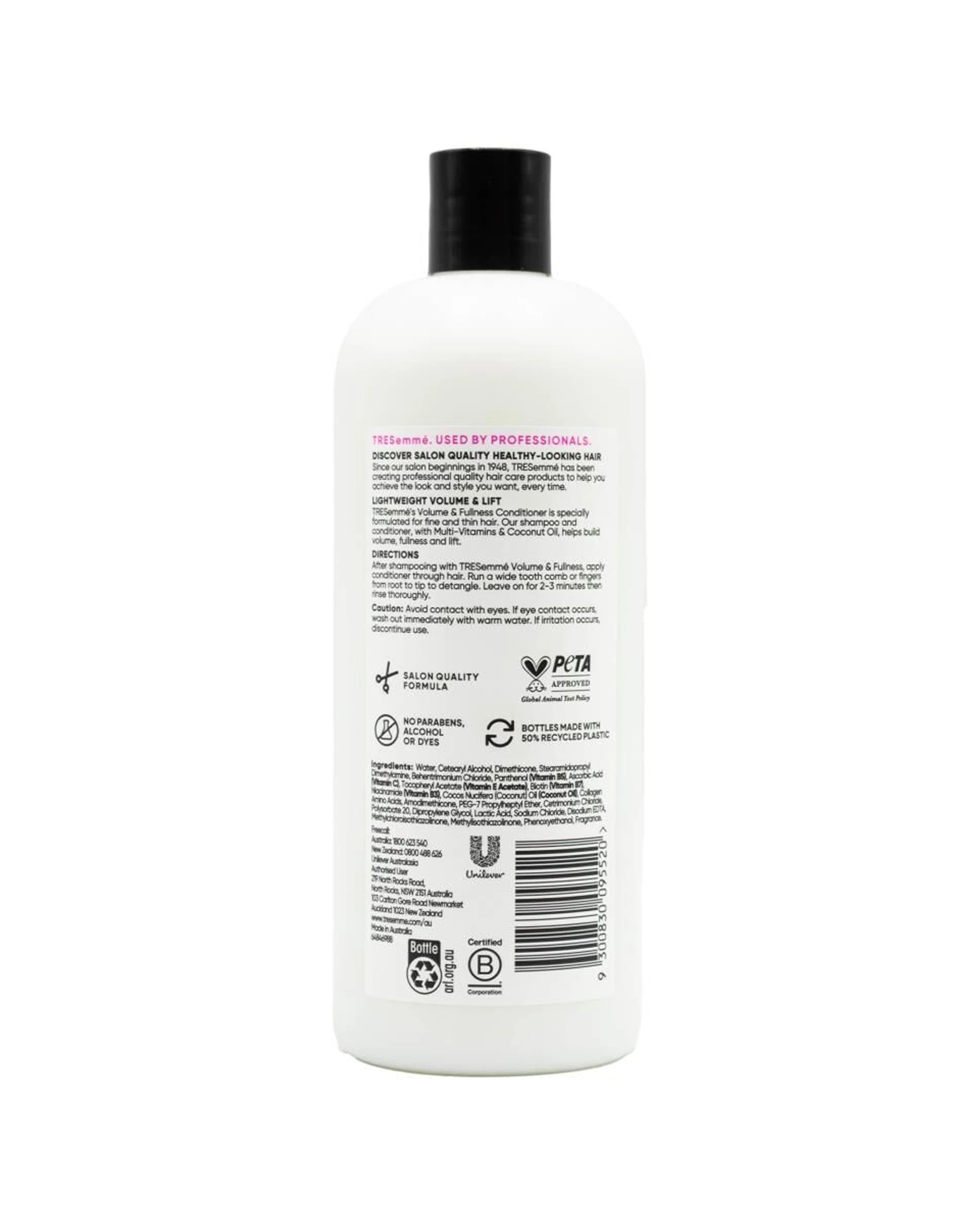 3 TRESemme 4PK Hair Conditioner Volume Fullness With Pro Vitamin B5 750ml - Multi, 3 of 3