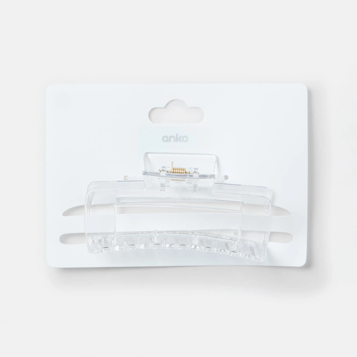 4 Clear Rectangle Claw Hair Clip, 4 of 4