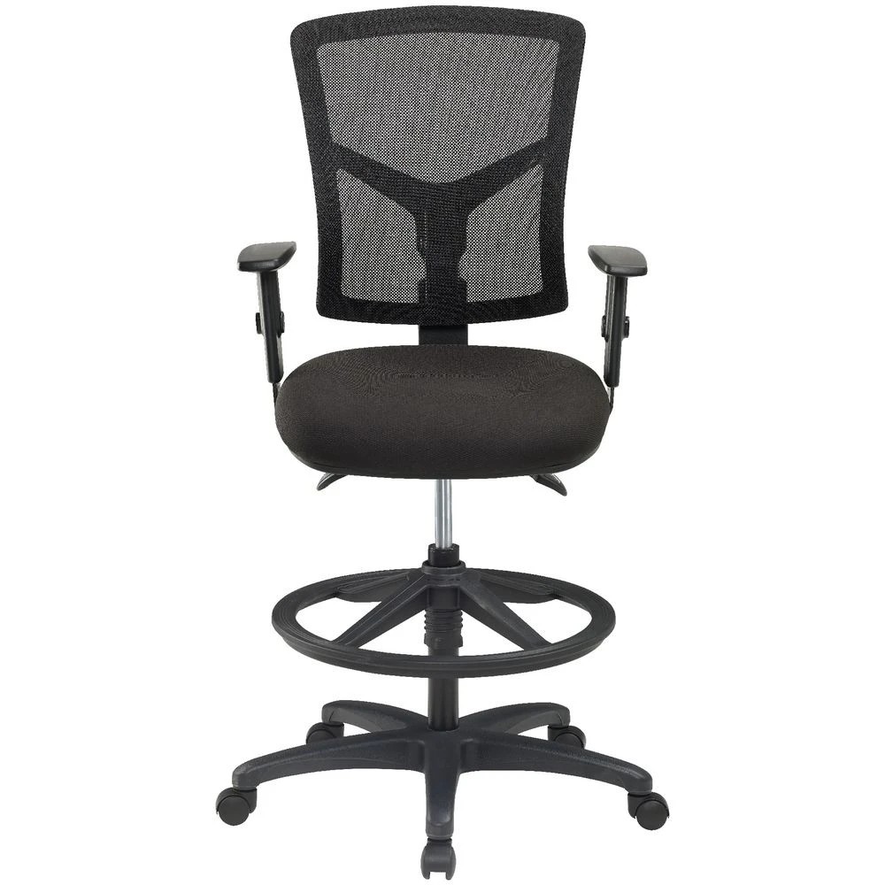 3 Matrix Mesh 2 Drafting Chair With Arms Black Drafting Chairs, 3 of 5