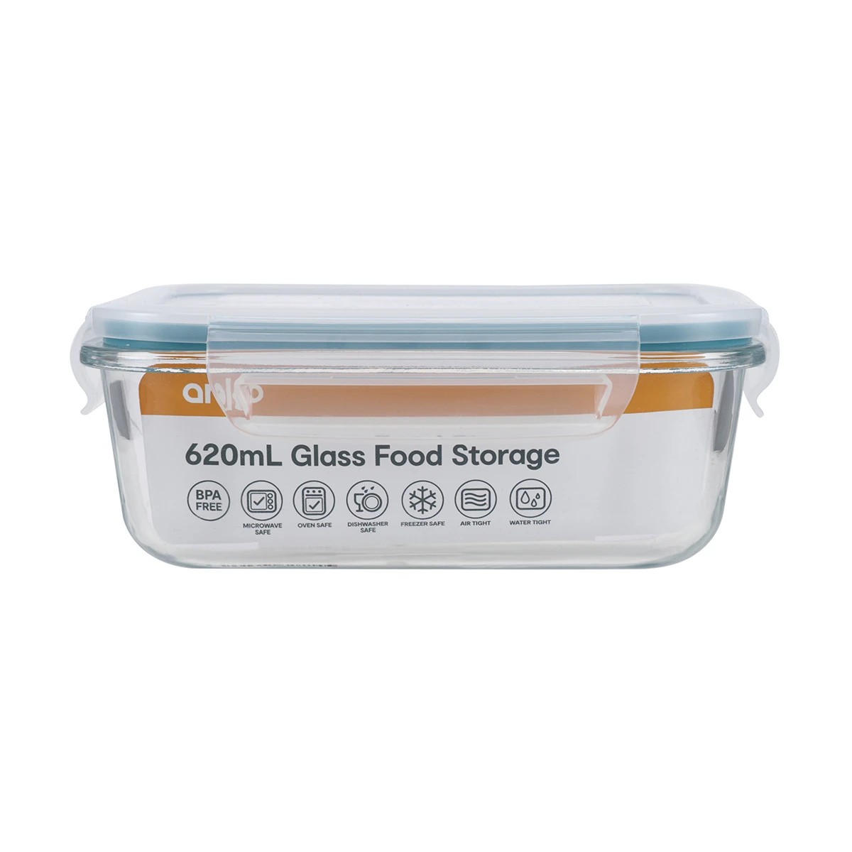 3 620ml Glass Food Storage Container, 3 of 3