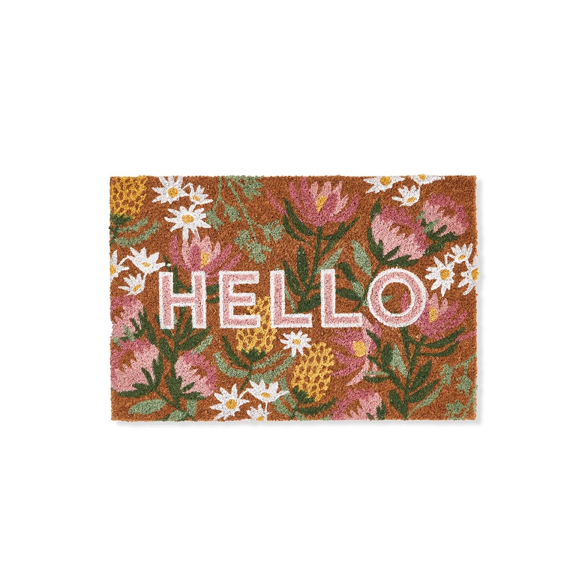 5 Floral Hello Doormat, 5 of 5