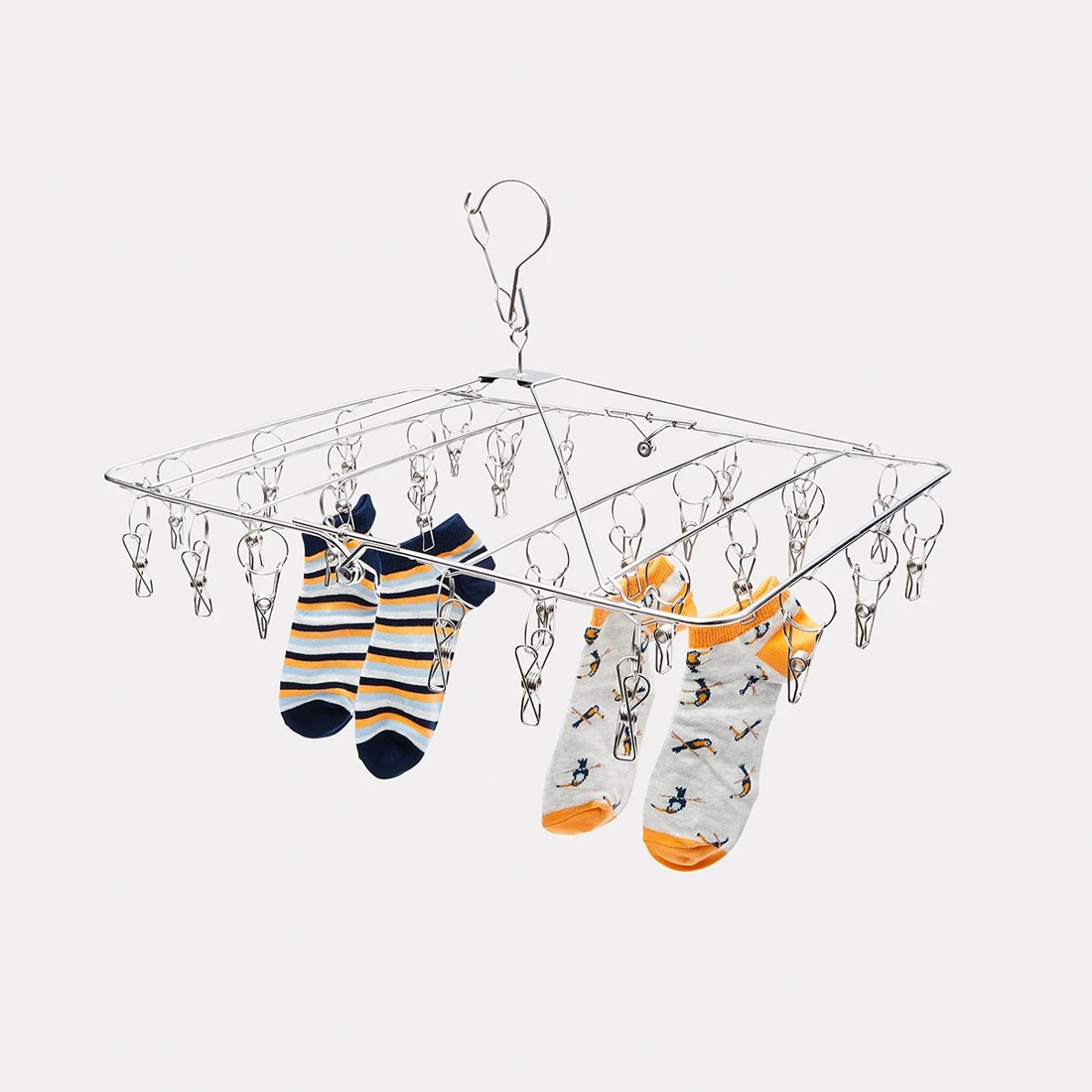 1 34 Peg Stainless Steel Airer, 1 of 3