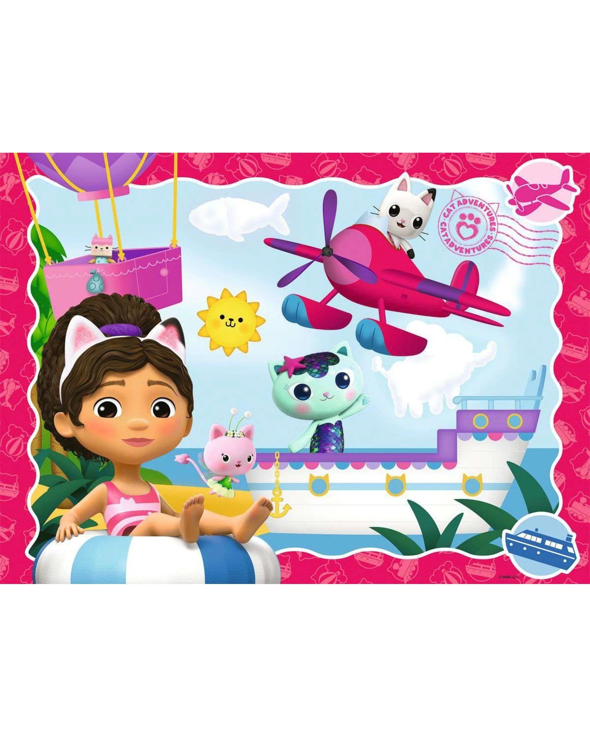 2 Ravensburger Gabby's Dollhouse Cat Adventures 100 XXL Piece Jigsaw Puzzle, 2 of 2