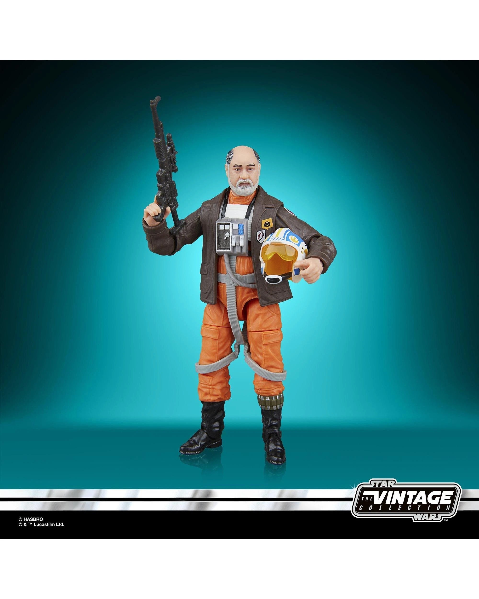 5 Star Wars The Vintage Collection: The Mandalorian Carson Teva Action Figure, 5 of 10