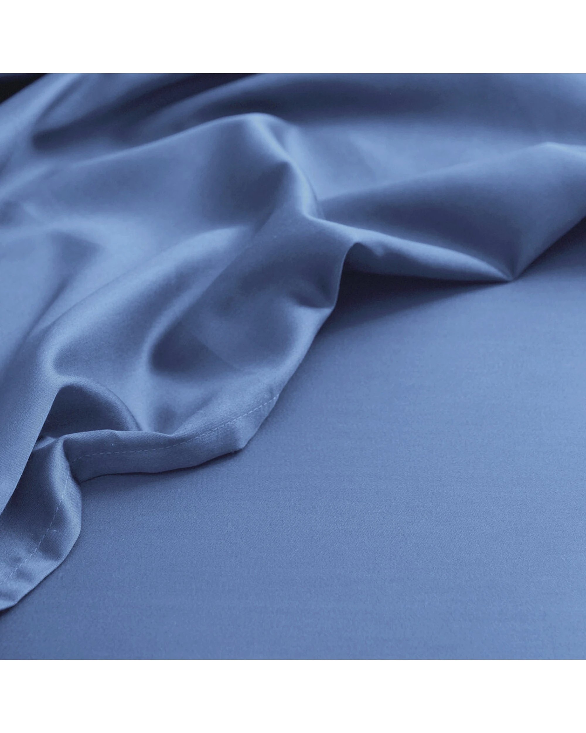 2 Canningvale Palazzo Royale 1000TC Cotton Polyester Fitted Sheet Set - King Bed - Blue, 2 of 3