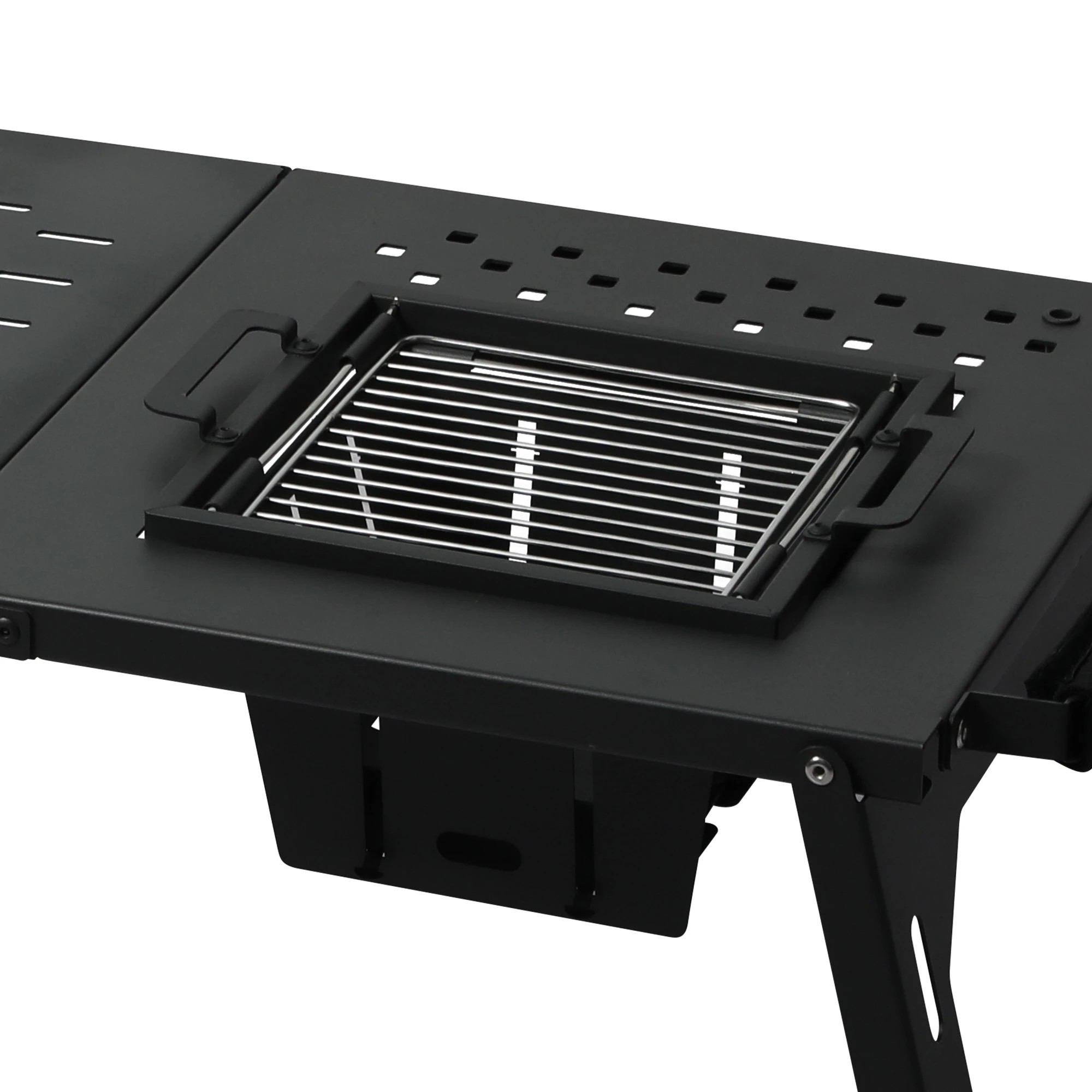 4 Levede Lightweight Multi-Functional Desk Portable Outdoor Picnic BBQ Foldable, 4 of 7