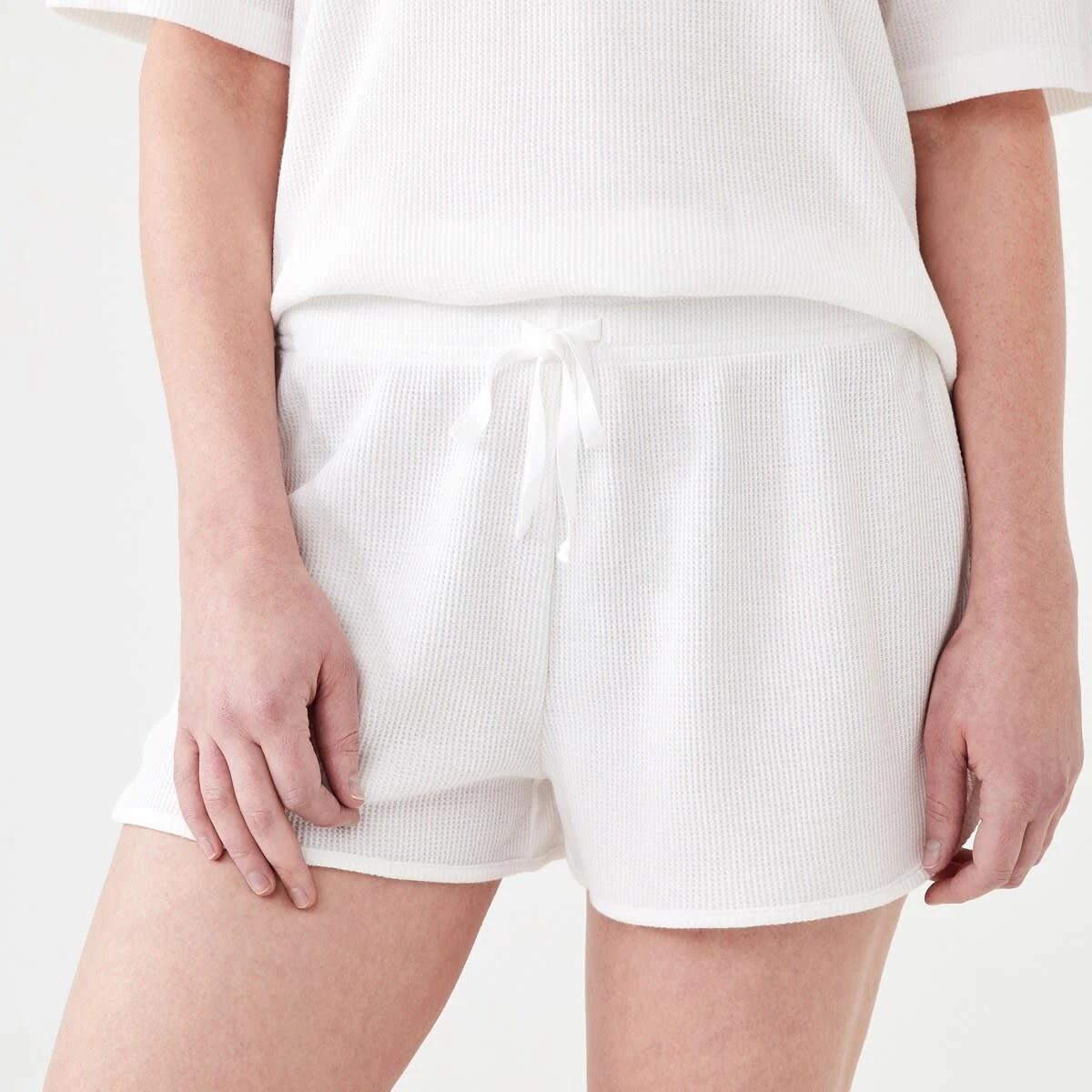 1 Waffle Shorts WHISPER WHITE, 1 of 6