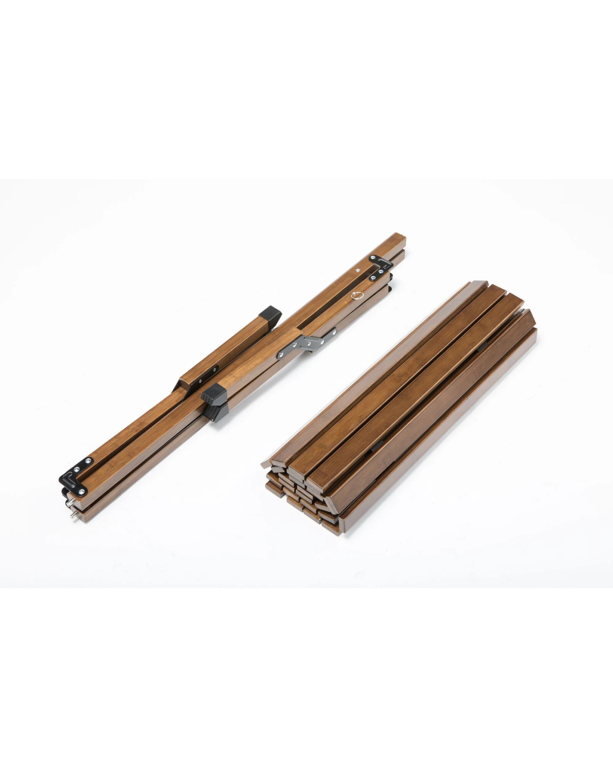3 BR Home 3x 93cm Foldable Bamboo Outdoor Camping Table Waterproof Wooden, 3 of 4