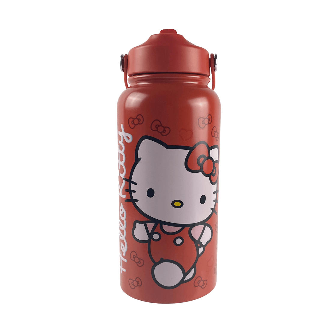 1 946ml Red Hello Kitty Stainless Steel Cylinder Drink Bottle, 1 of 5