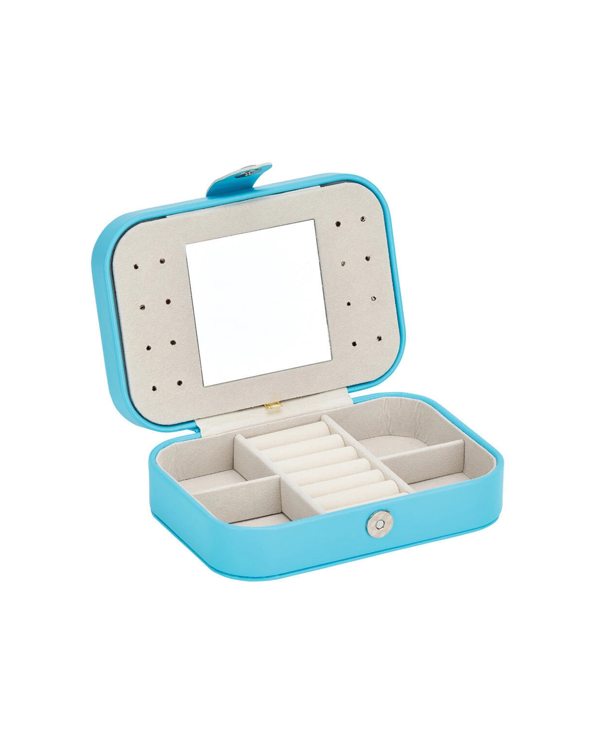 1 Annabel Trends Travel Jewellery Case 16x11cm Sky - Blue, 1 of 4