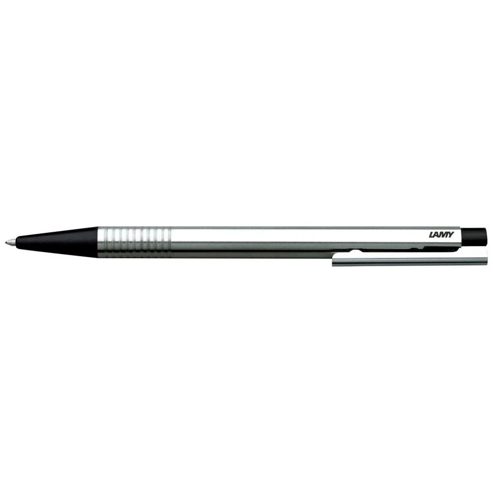 1 LAMY Logo Ballpoint Pen Stainless Steel, 1 of 2