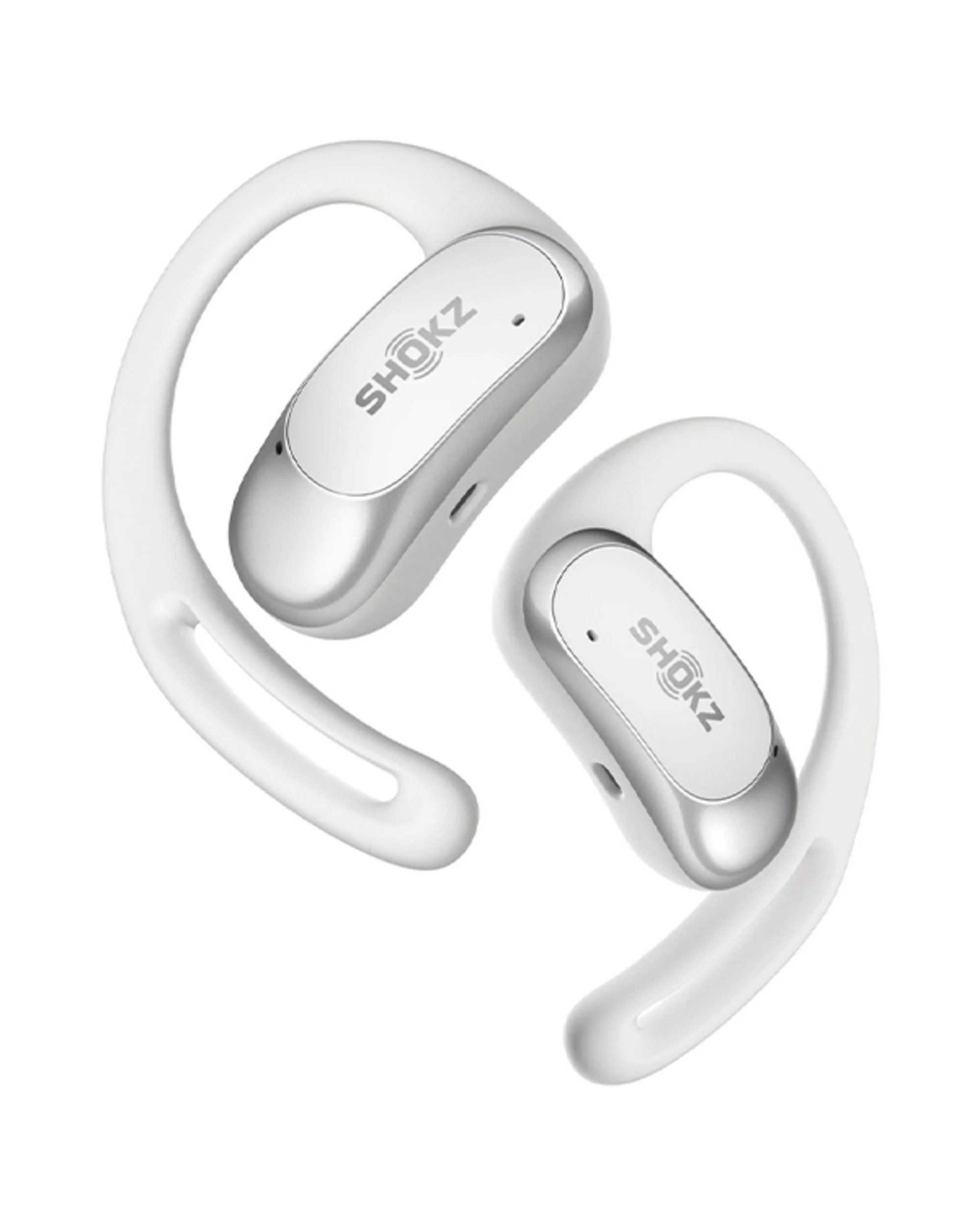 1 Shokz OpenFit Air True Wireless Earbuds - White, 1 of 4