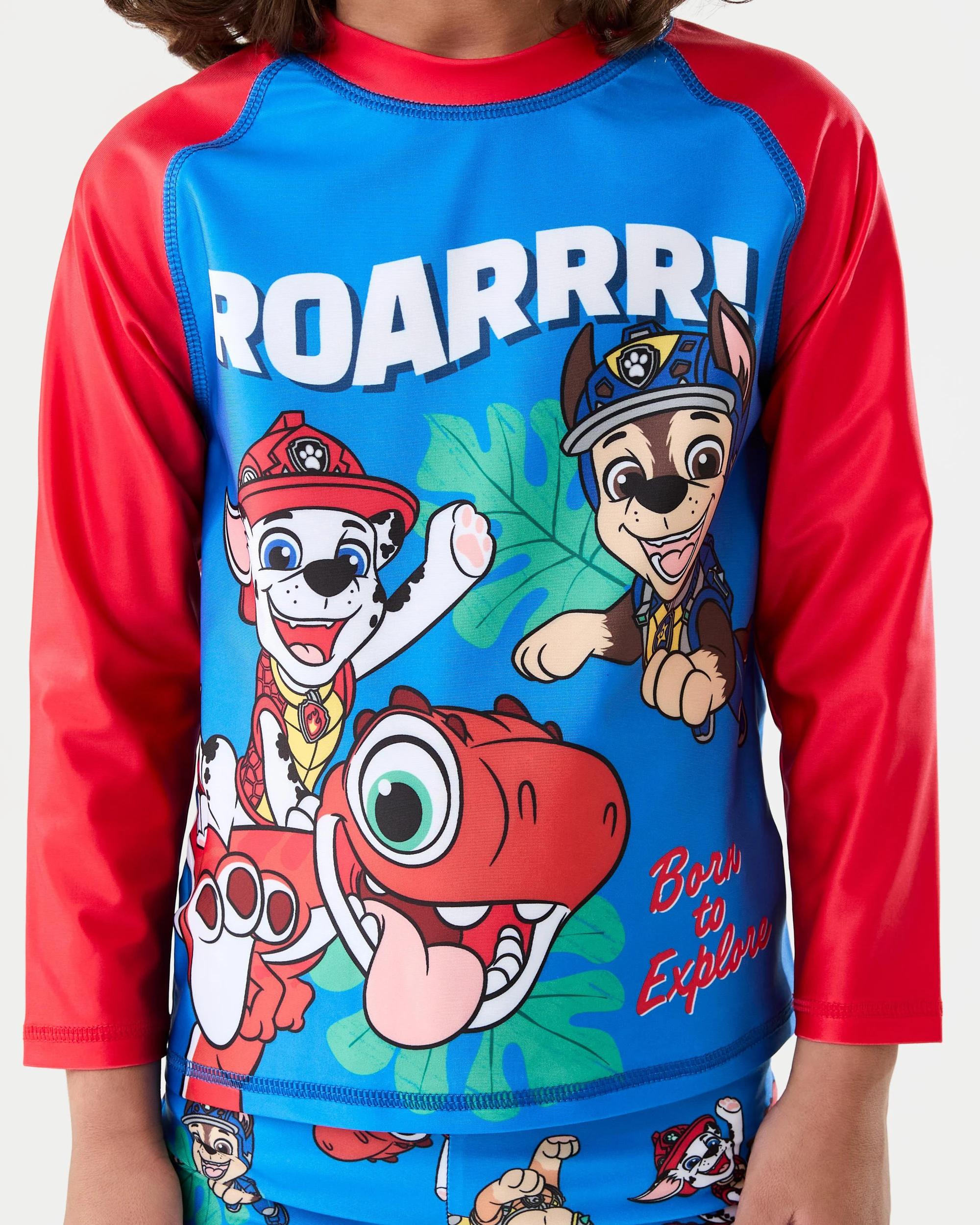 5 PAW Patrol License Long Sleeve Swim Set Paw Patrol, 5 of 8