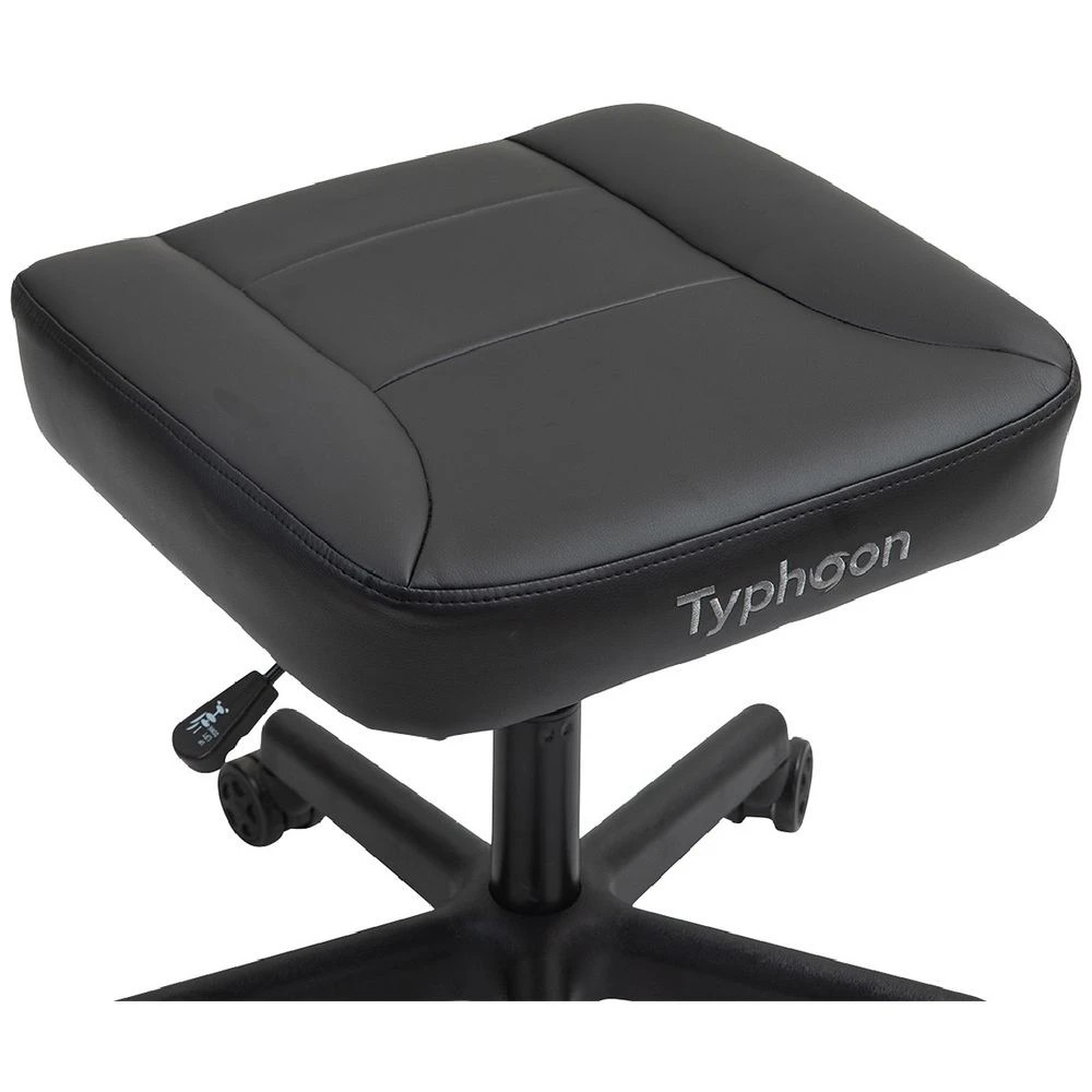 5 Typhoon Gaming Footrest Black, 5 of 10