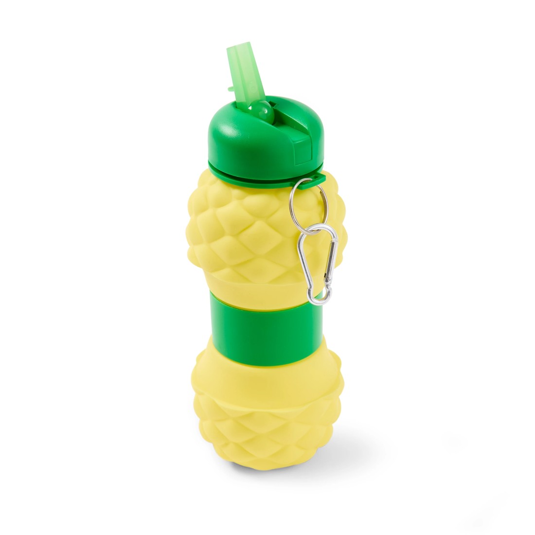 2 Pop-Up Collapsible Drink Bottle - Pineapple, 2 of 10