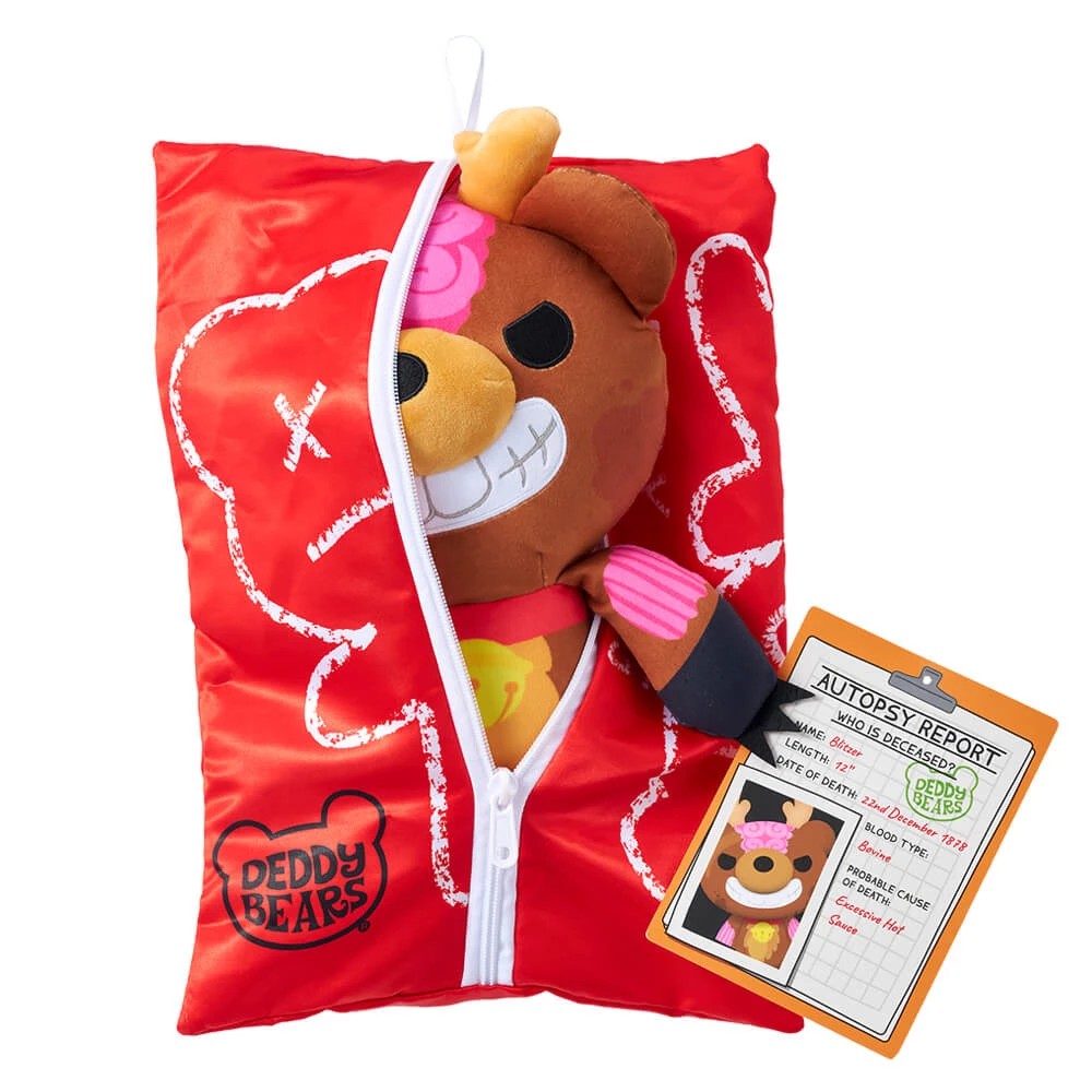 1 Deddy Bears - Christmas Plush in Bag - Blitzer, 1 of 4